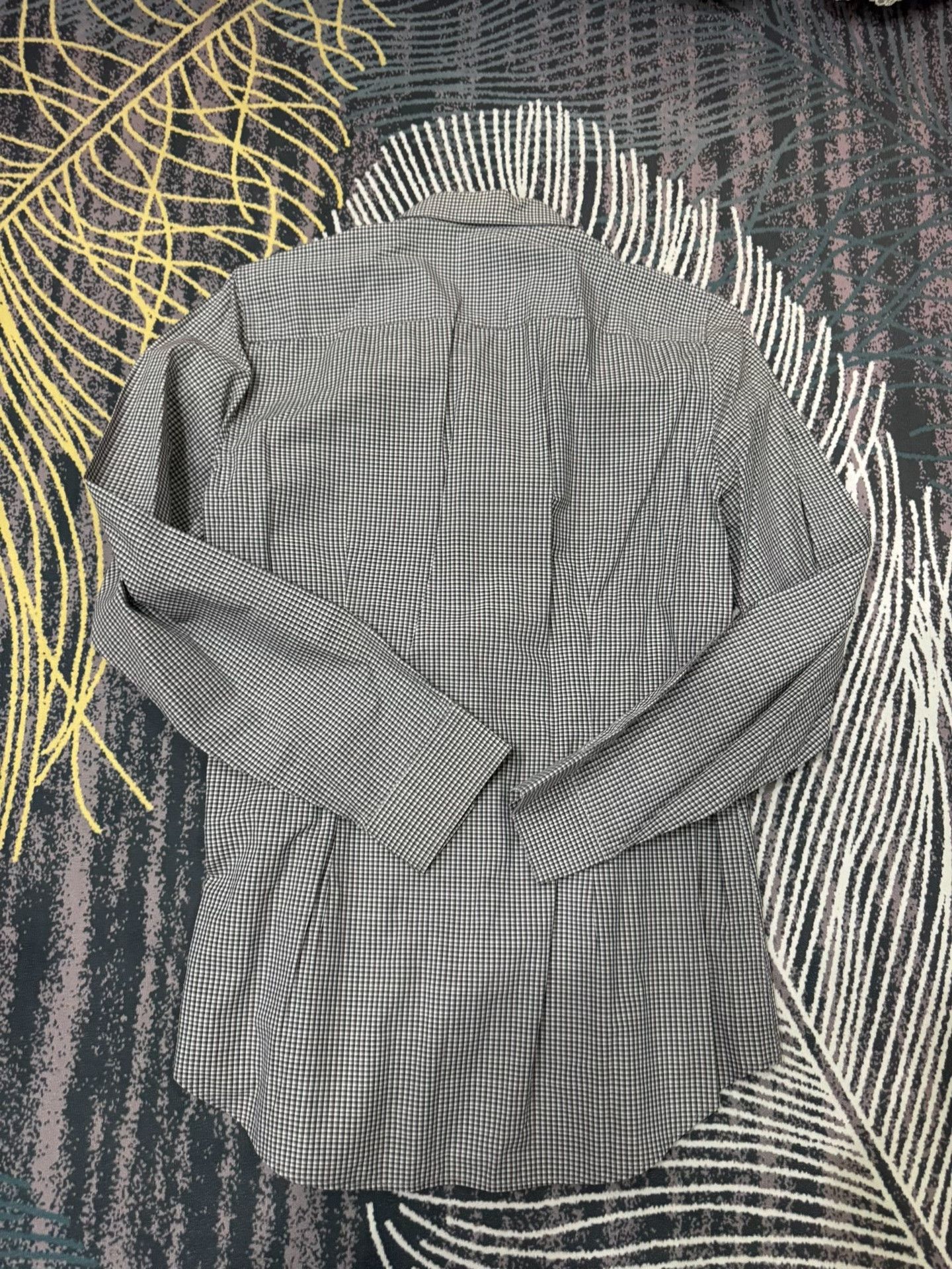 Gucci Gucci Skinny Checkered Shirt Size US M / EU 48-50 / 2 - 8 Thumbnail