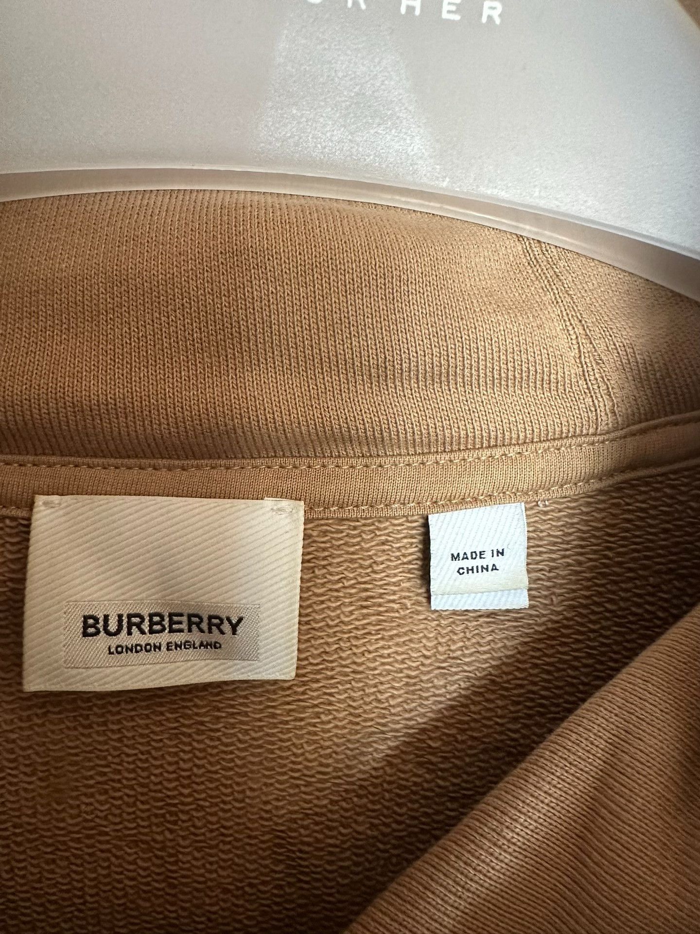 Burberry Burberry Logo Print Hooded Long Sleeve Sweater Size US M / EU 48-50 / 2 - 6 Thumbnail