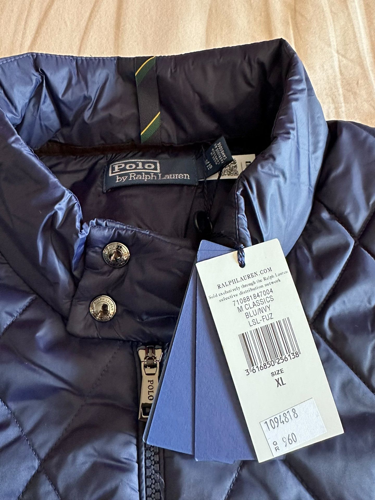 Polo Ralph Lauren Polo Ralph Lauren Spliced Puffer Jacket Size US M / EU 48-50 / 2 - 3 Thumbnail