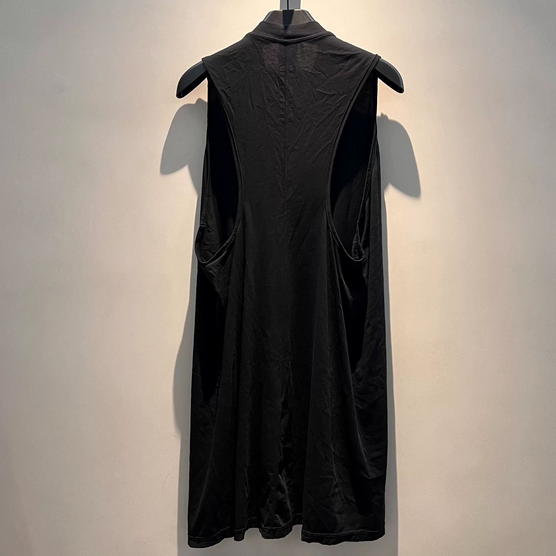Rick Owens Drkshdw Rick Owens DRKSHDW Cotton Backless Tank Size M / US 6-8 / IT 42-44 - 2 Thumbnail