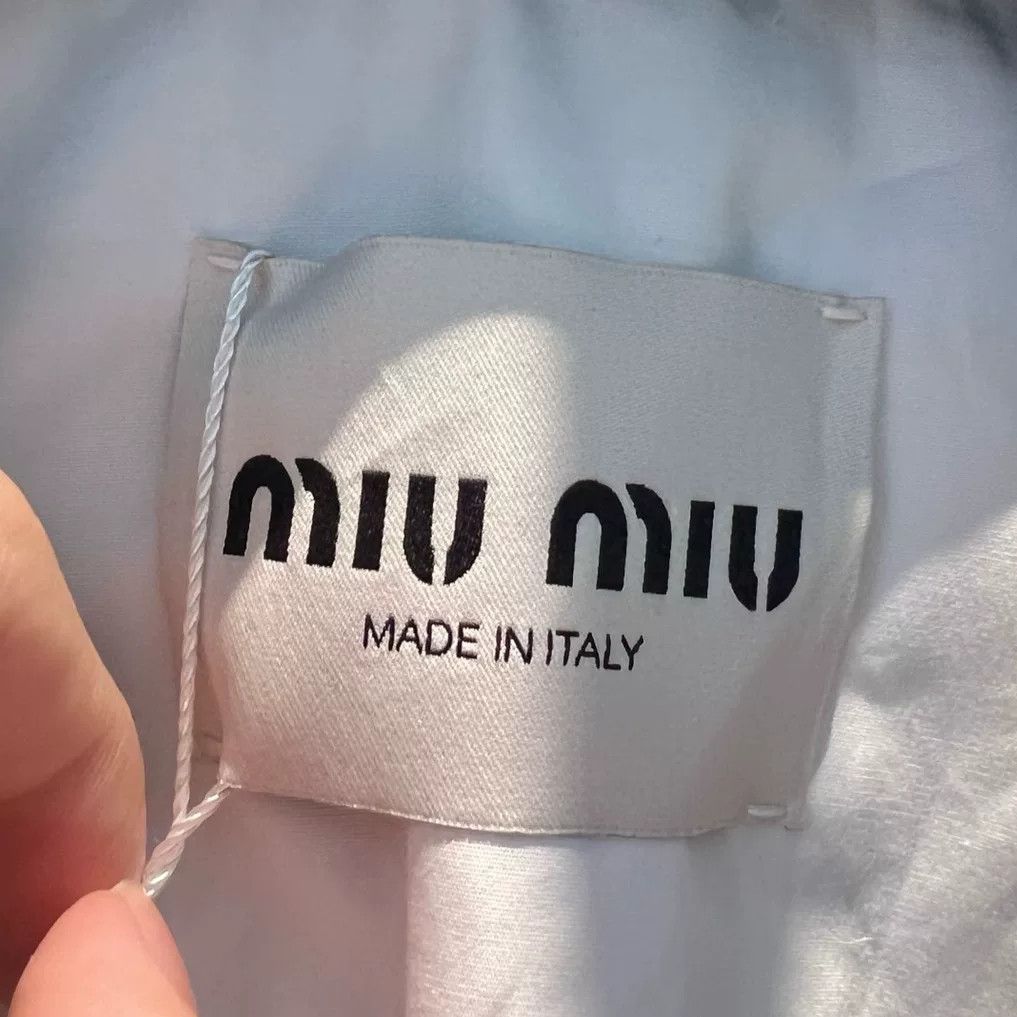 Miu Miu Miu Miu 24 Fake Two-Piece OS Blazer Size M / US 6-8 / IT 42-44 - 4 Thumbnail