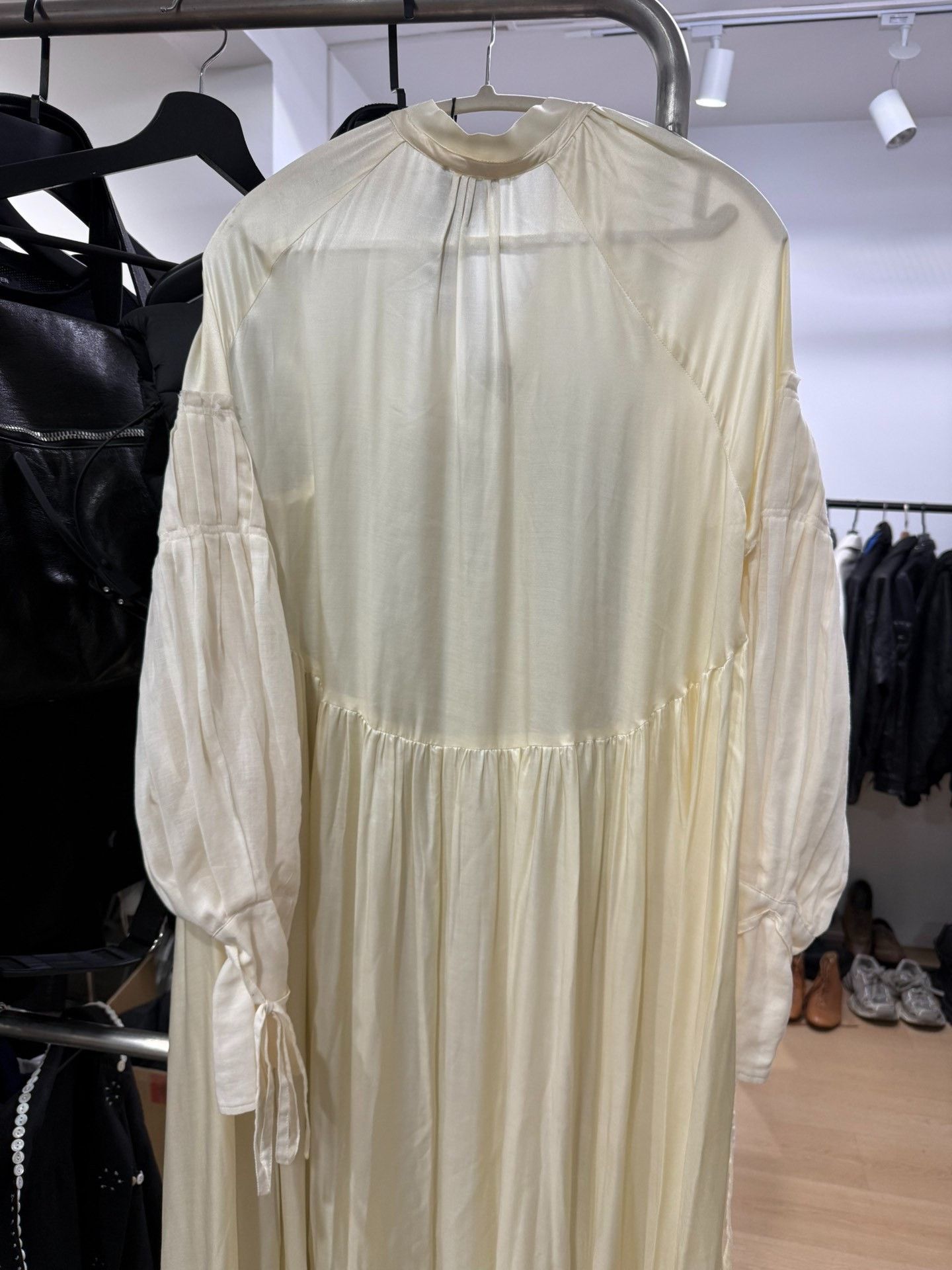Ann Demeulemeester Ann Demeulemeester Champagne Maxi Dress Size M / US 6-8 / IT 42-44 - 7 Thumbnail