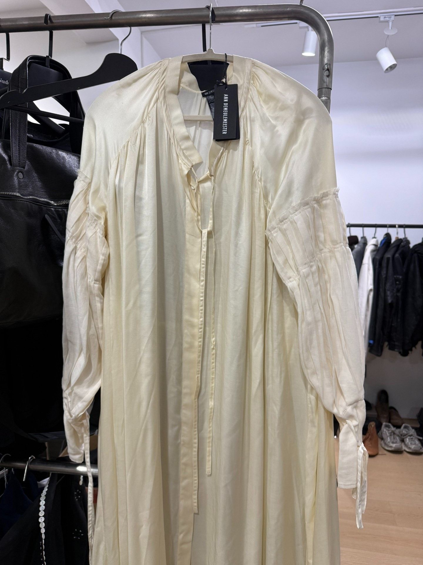 Ann Demeulemeester Ann Demeulemeester Champagne Maxi Dress Size M / US 6-8 / IT 42-44 - 2 Thumbnail