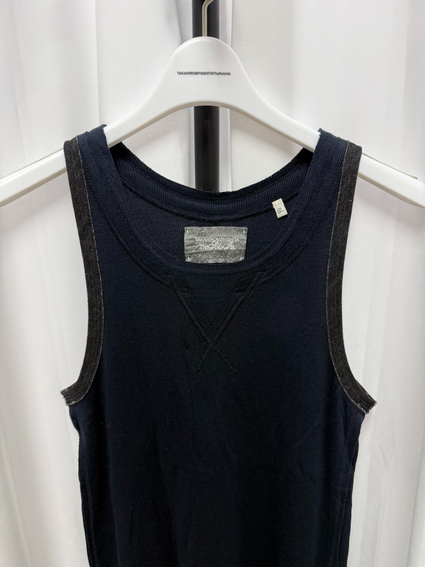 Takahiromiyashita The Soloist. The Soloist Spliced Silk Mix Vest Size US M / EU 48-50 / 2 - 2 Thumbnail