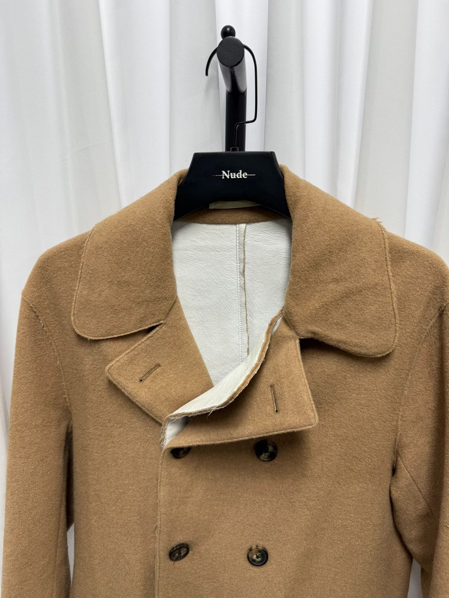Dries Van Noten Dries van Noten Double-Layer Collar Coat Size US M / EU 48-50 / 2 - 4 Thumbnail