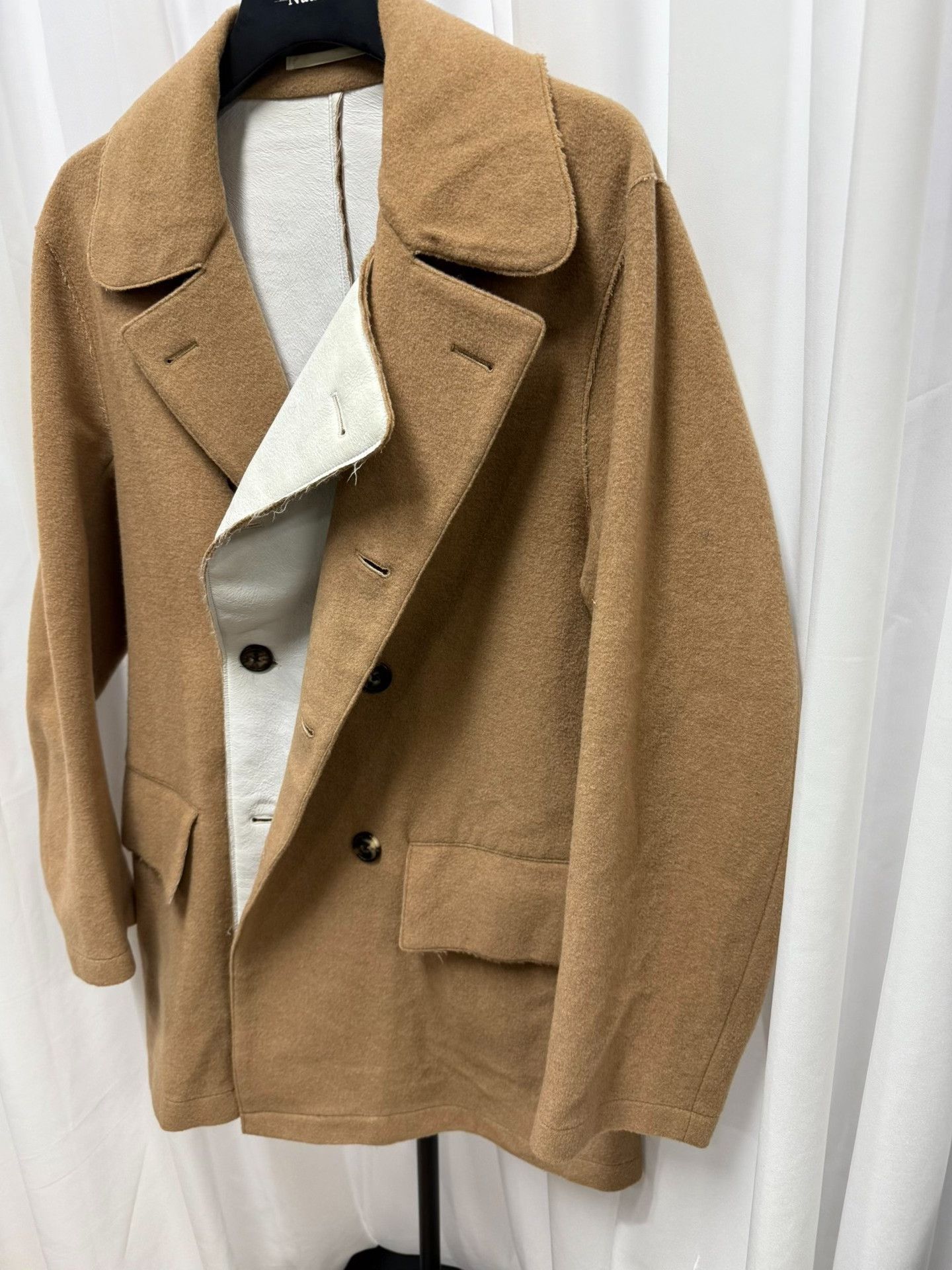 Dries Van Noten Dries van Noten Double-Layer Collar Coat Size US M / EU 48-50 / 2 - 2 Thumbnail