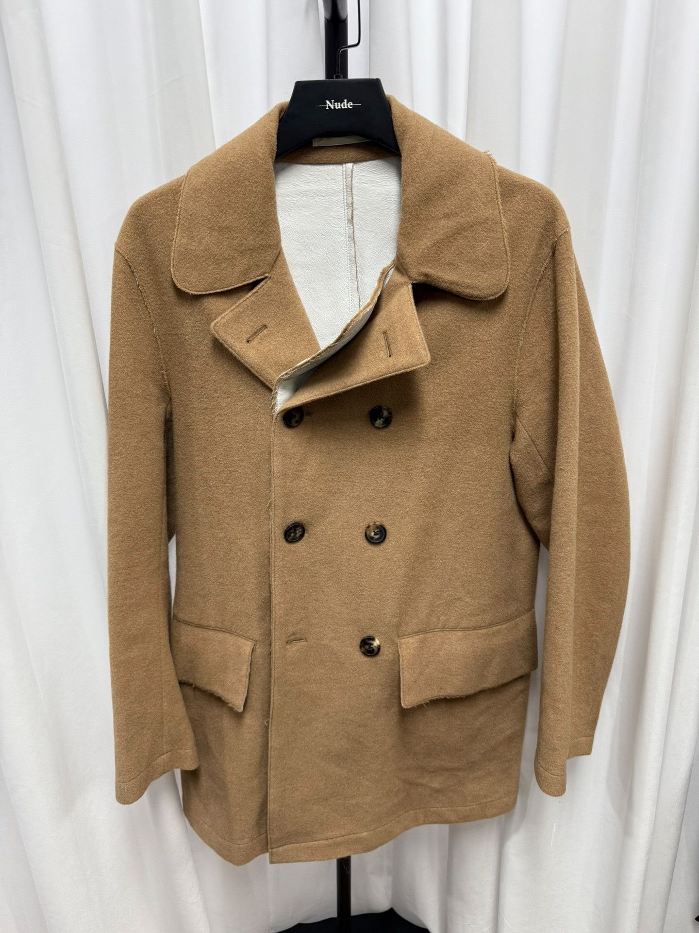 Dries Van Noten Dries van Noten Double-Layer Collar Coat Size US M / EU 48-50 / 2 - 3 Thumbnail
