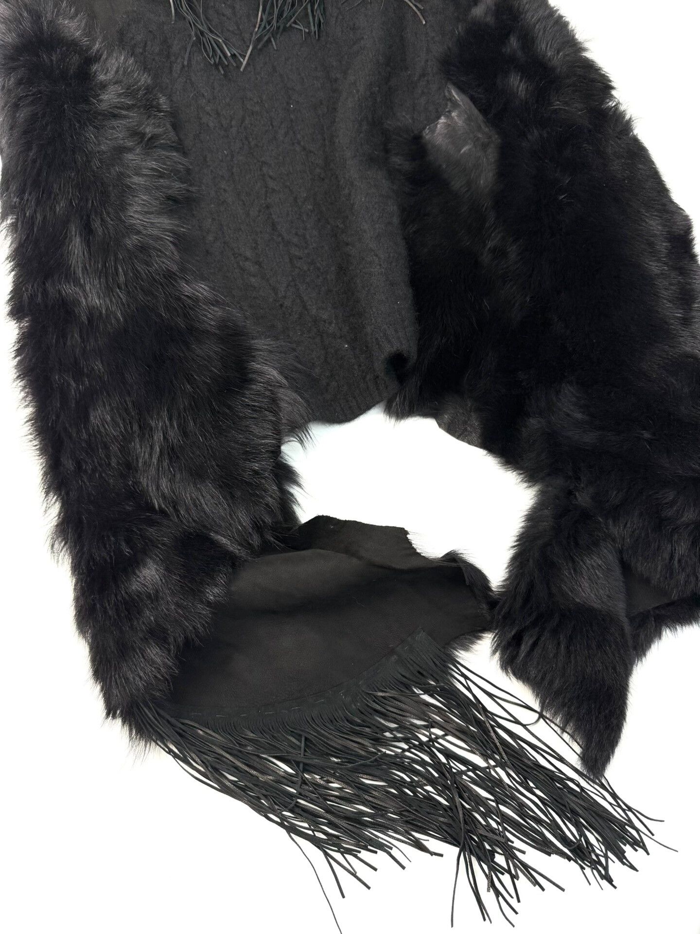 Other Genuine Fur Spliced Cashmere Vest Size US M / EU 48-50 / 2 - 8 Thumbnail