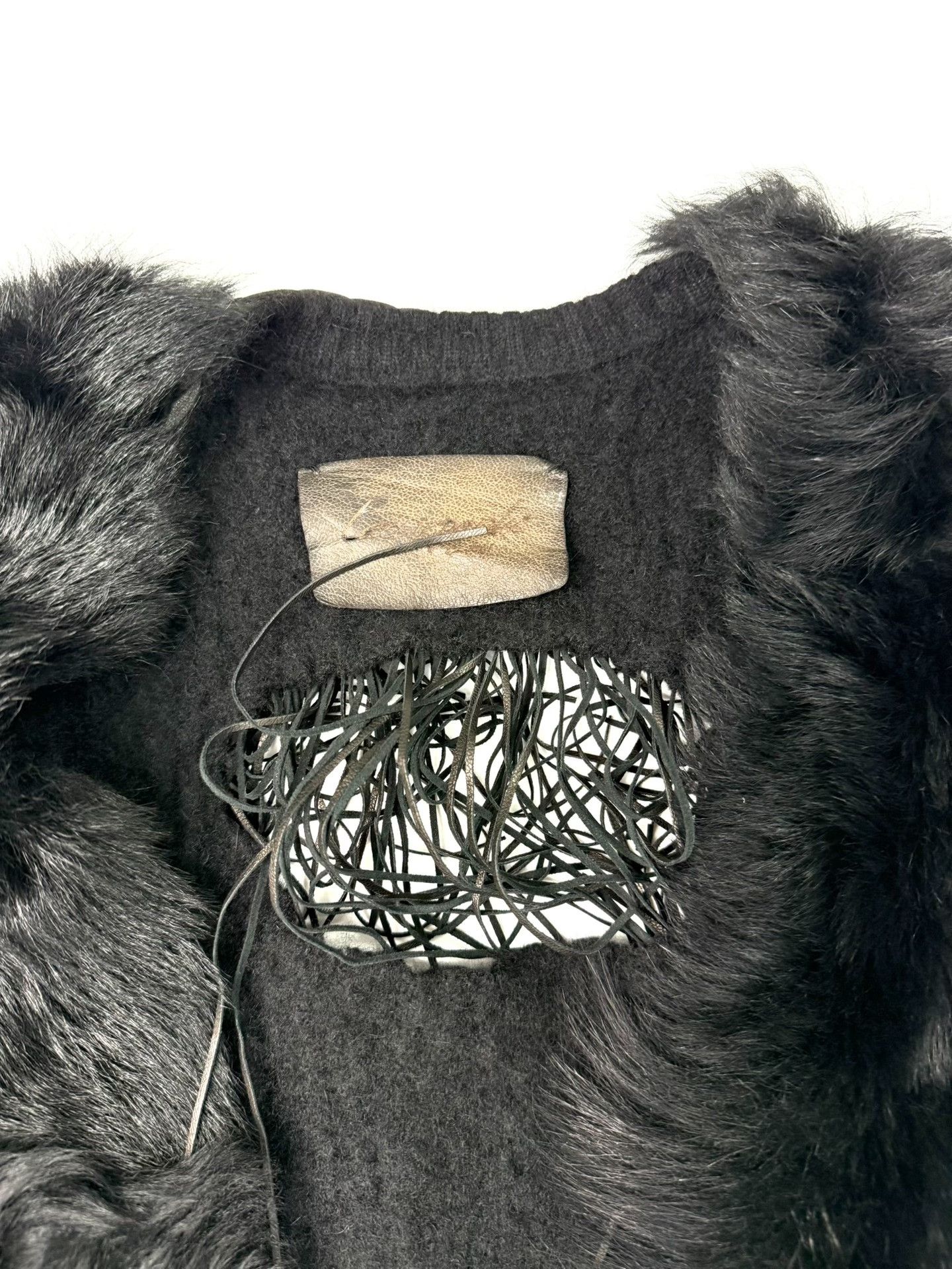 Other Genuine Fur Spliced Cashmere Vest Size US M / EU 48-50 / 2 - 5 Thumbnail