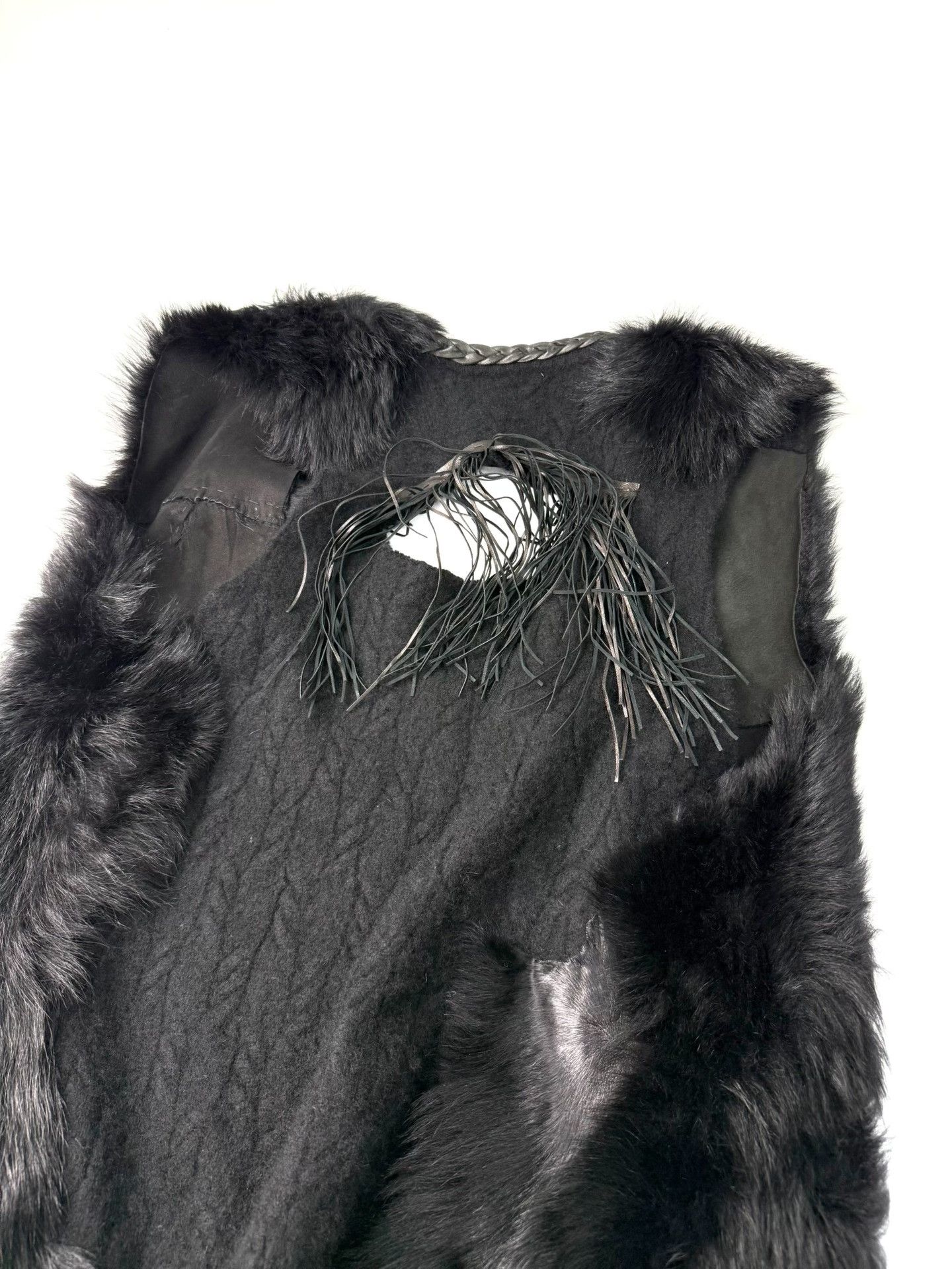 Other Genuine Fur Spliced Cashmere Vest Size US M / EU 48-50 / 2 - 7 Thumbnail