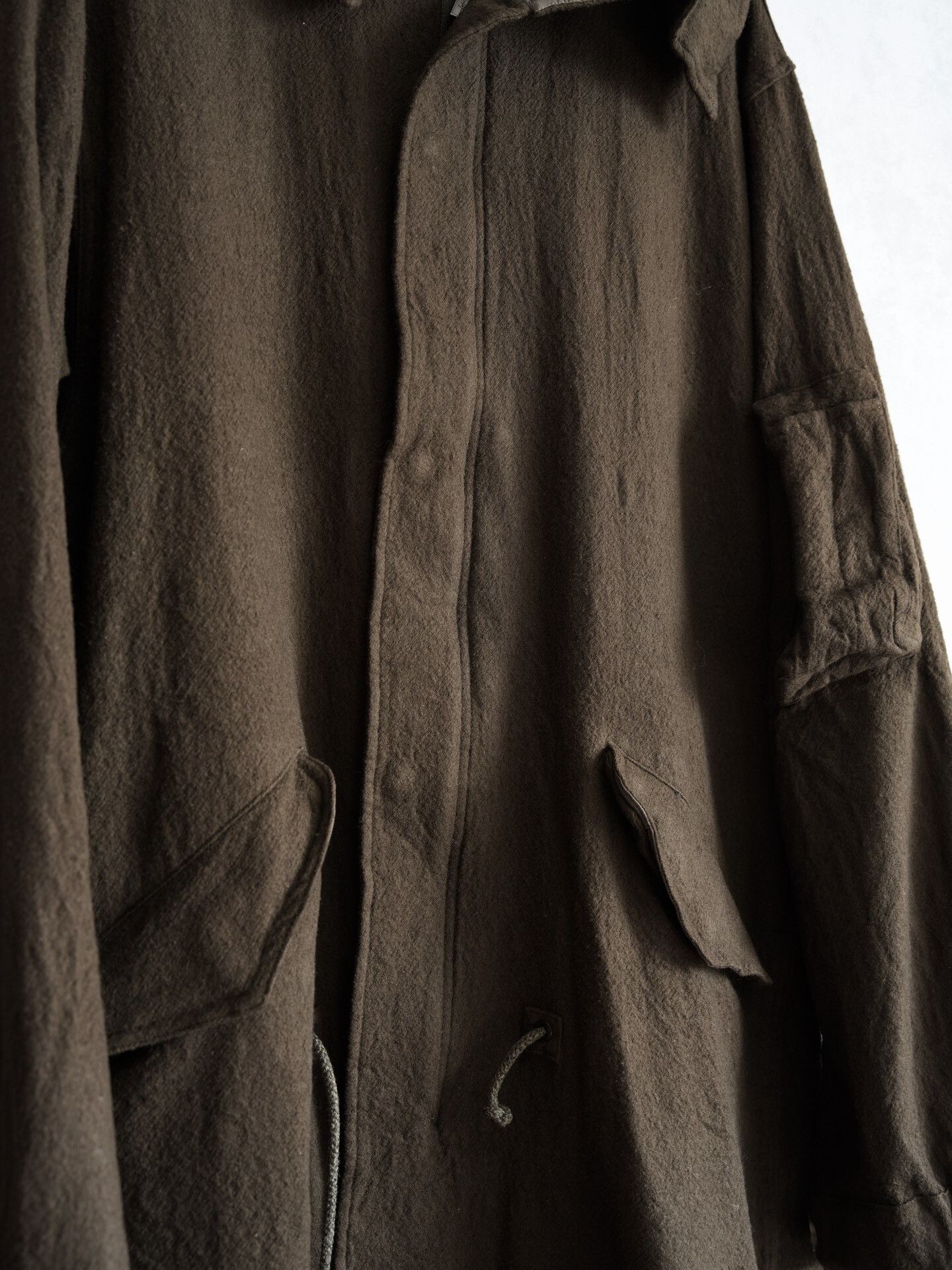Yohji Yamamoto Yohji Yamamoto 22AW Felted Wool Coat Size US M / EU 48-50 / 2 - 4 Thumbnail
