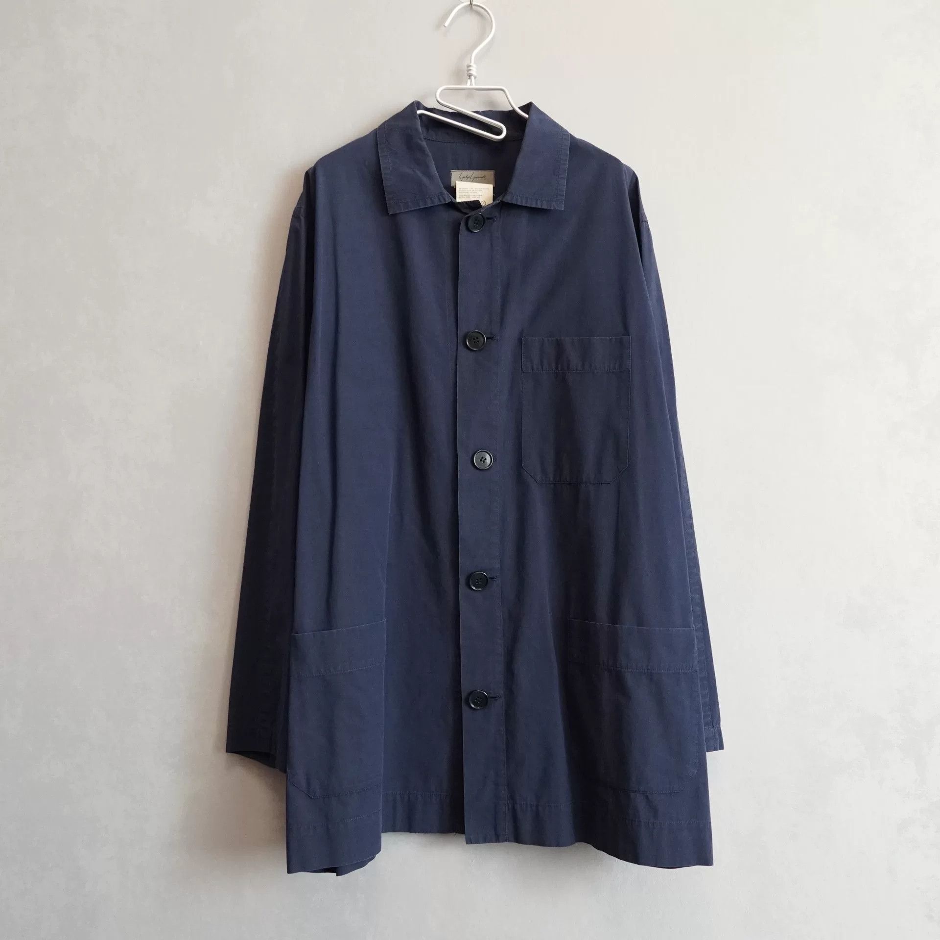 Yohji Yamamoto Yohji Yamamoto 80SS Indigo Worker Jacket Size US M / EU 48-50 / 2 - 2 Thumbnail