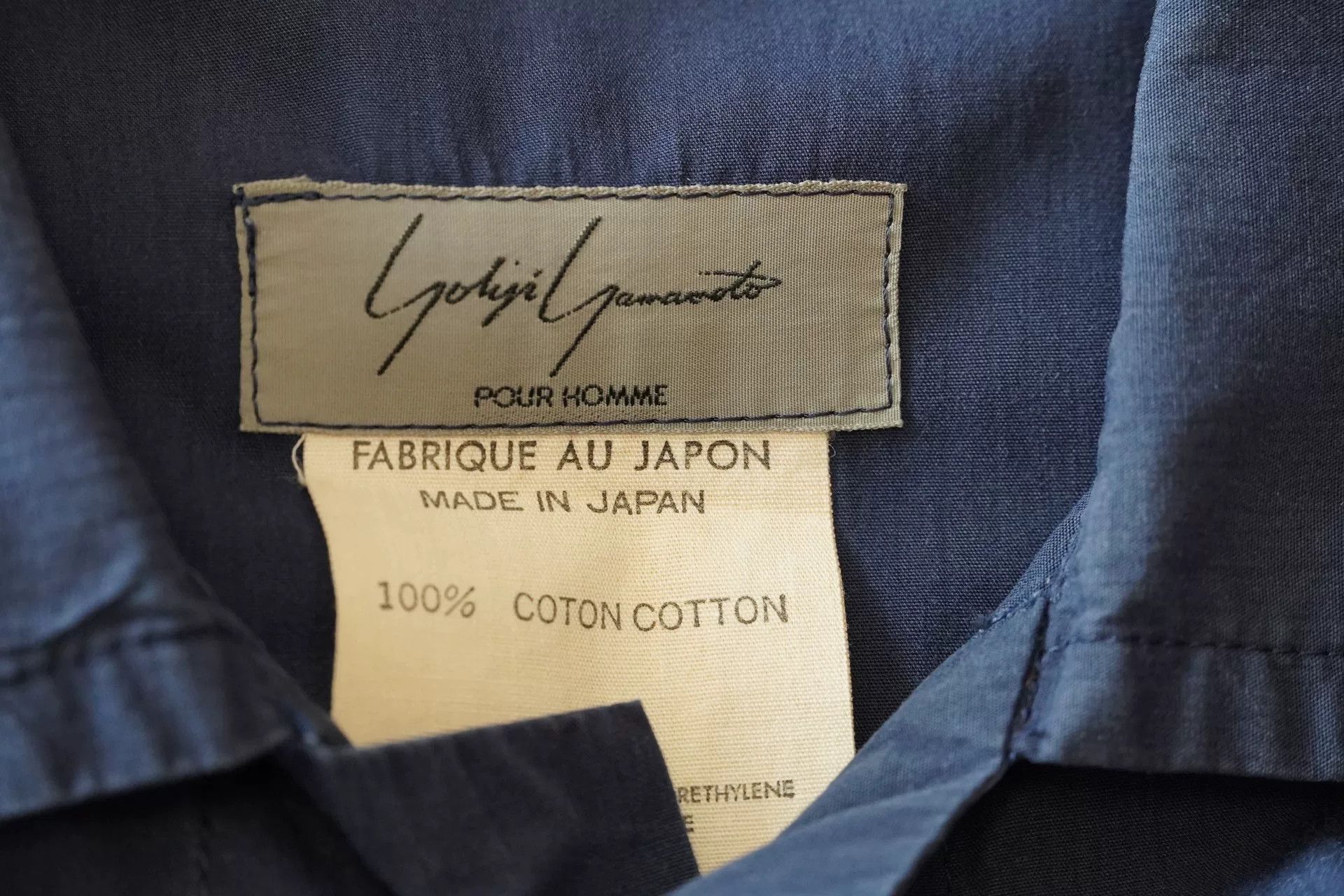 Yohji Yamamoto Yohji Yamamoto 80SS Indigo Worker Jacket Size US M / EU 48-50 / 2 - 5 Thumbnail