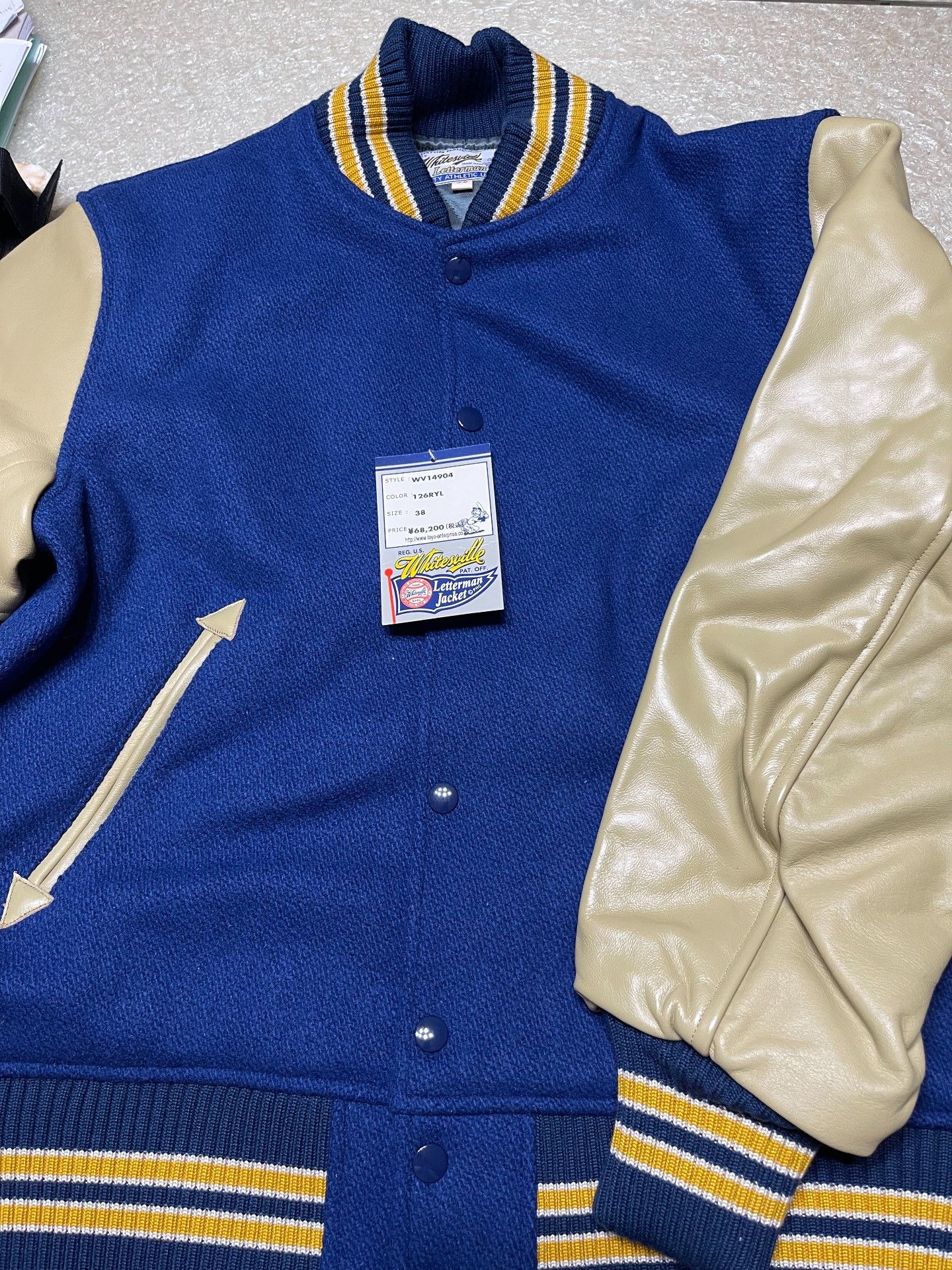 Whitesville Whitesville Lettermen Jacket WV14904 Size US M / EU 48-50 / 2 - 2 Thumbnail