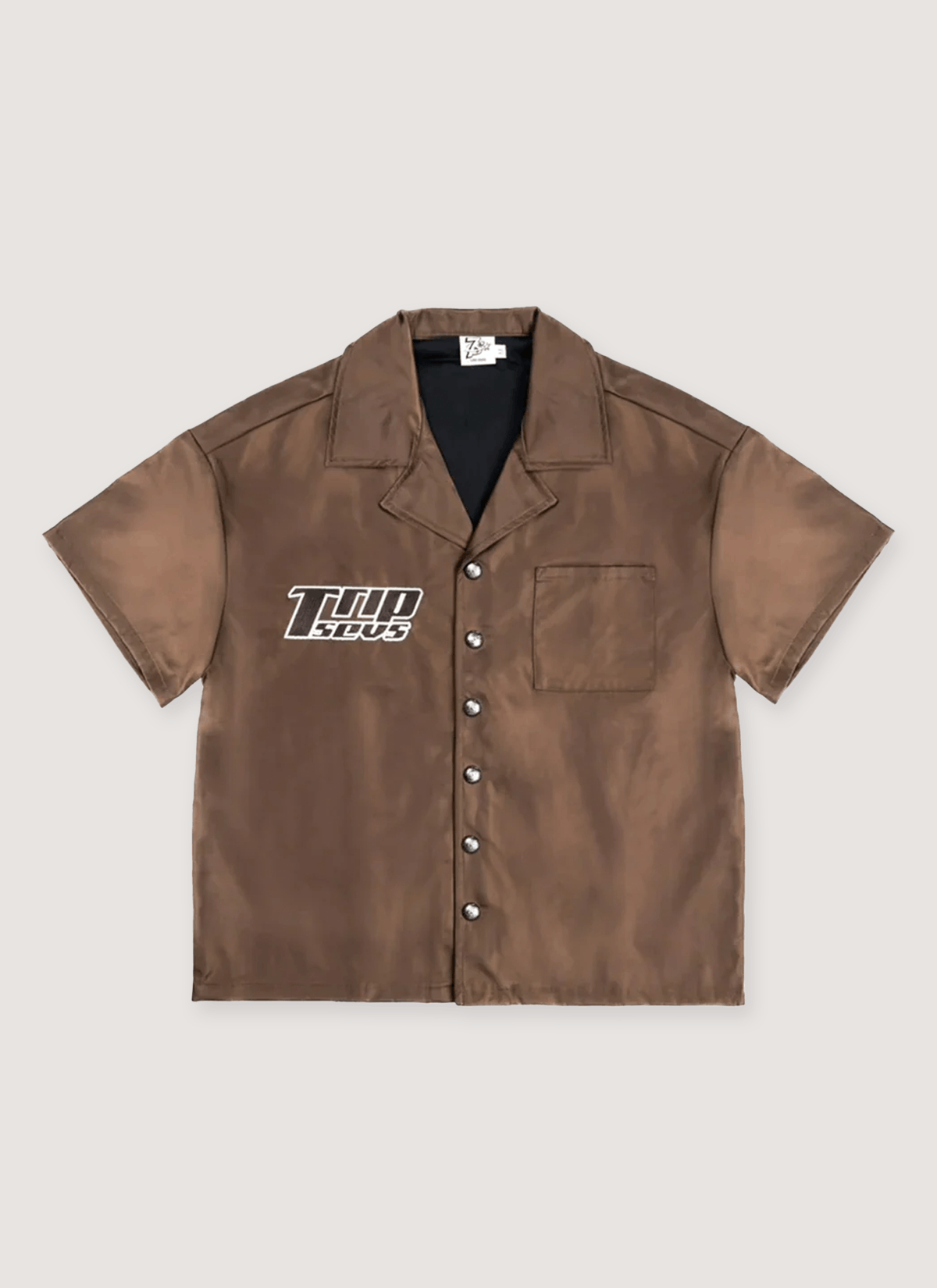 TRIPLE SEVENS Nylon Button Up Shirt Size US L / EU 52-54 / 3 - 6 Thumbnail