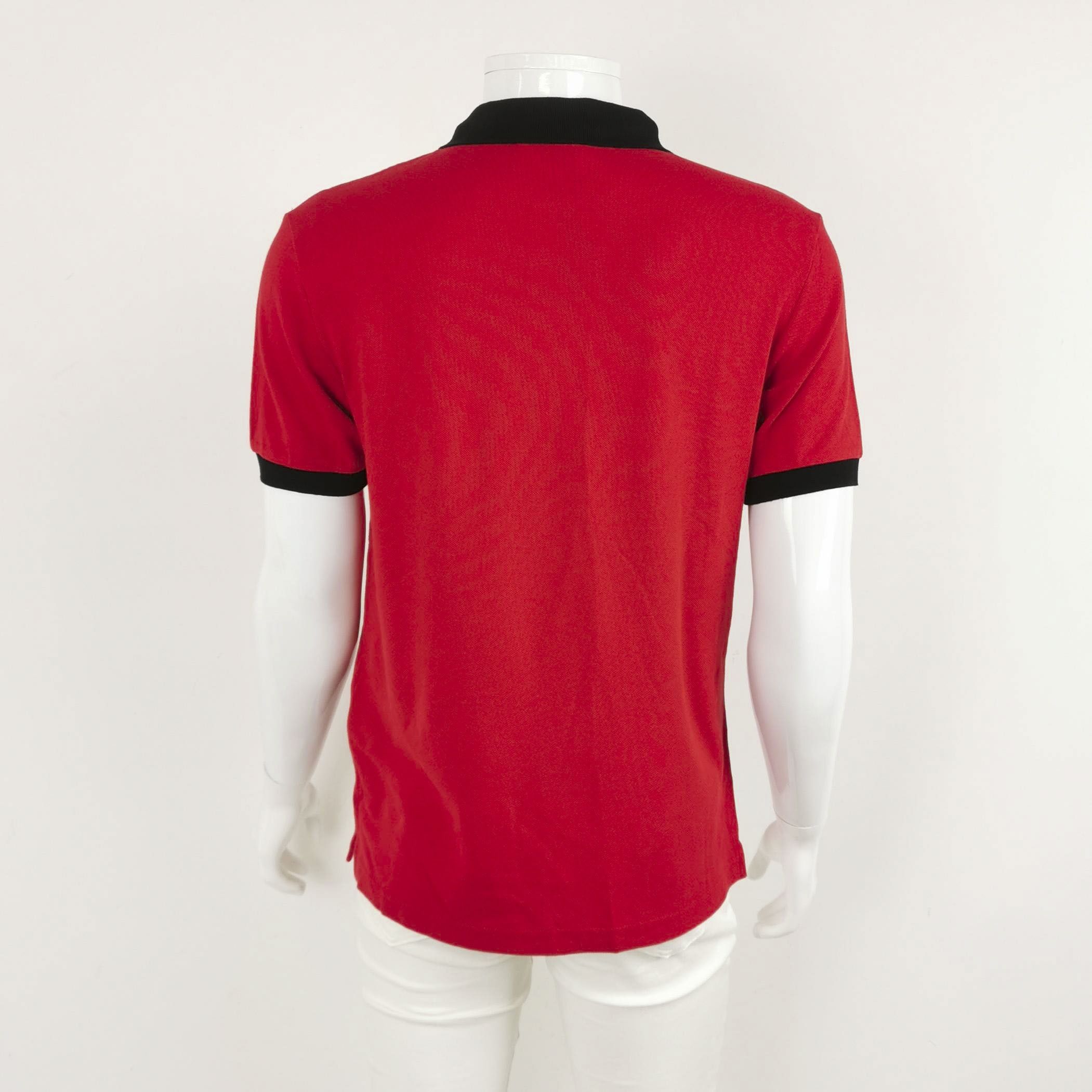 Prada Prada Men's Color-Block Collar Cotton Polo M Size US XL / EU 56 / 4 - 6 Thumbnail