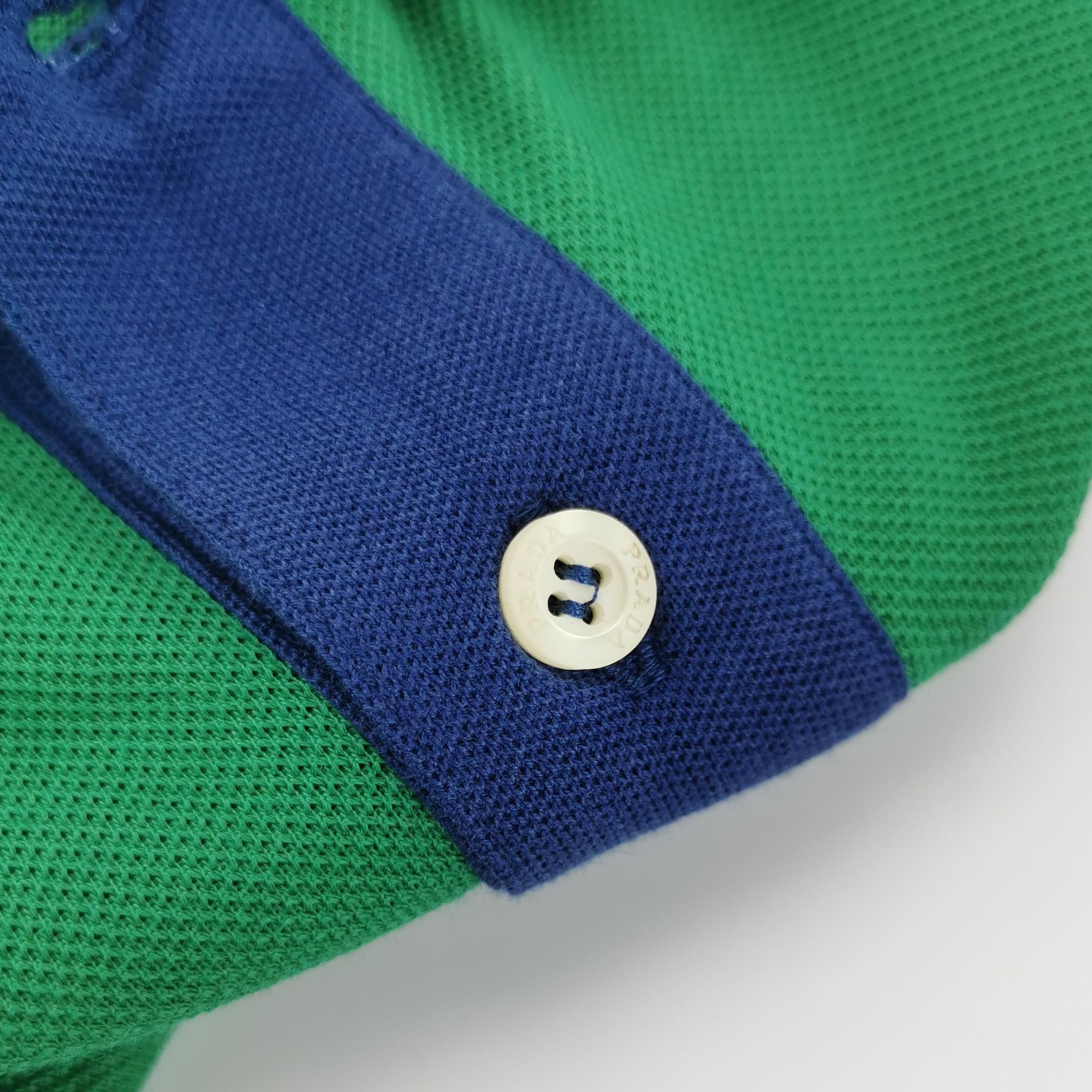 Prada Prada M Size Cotton Color Block Polo Shirt Size US M / EU 48-50 / 2 - 25 Thumbnail