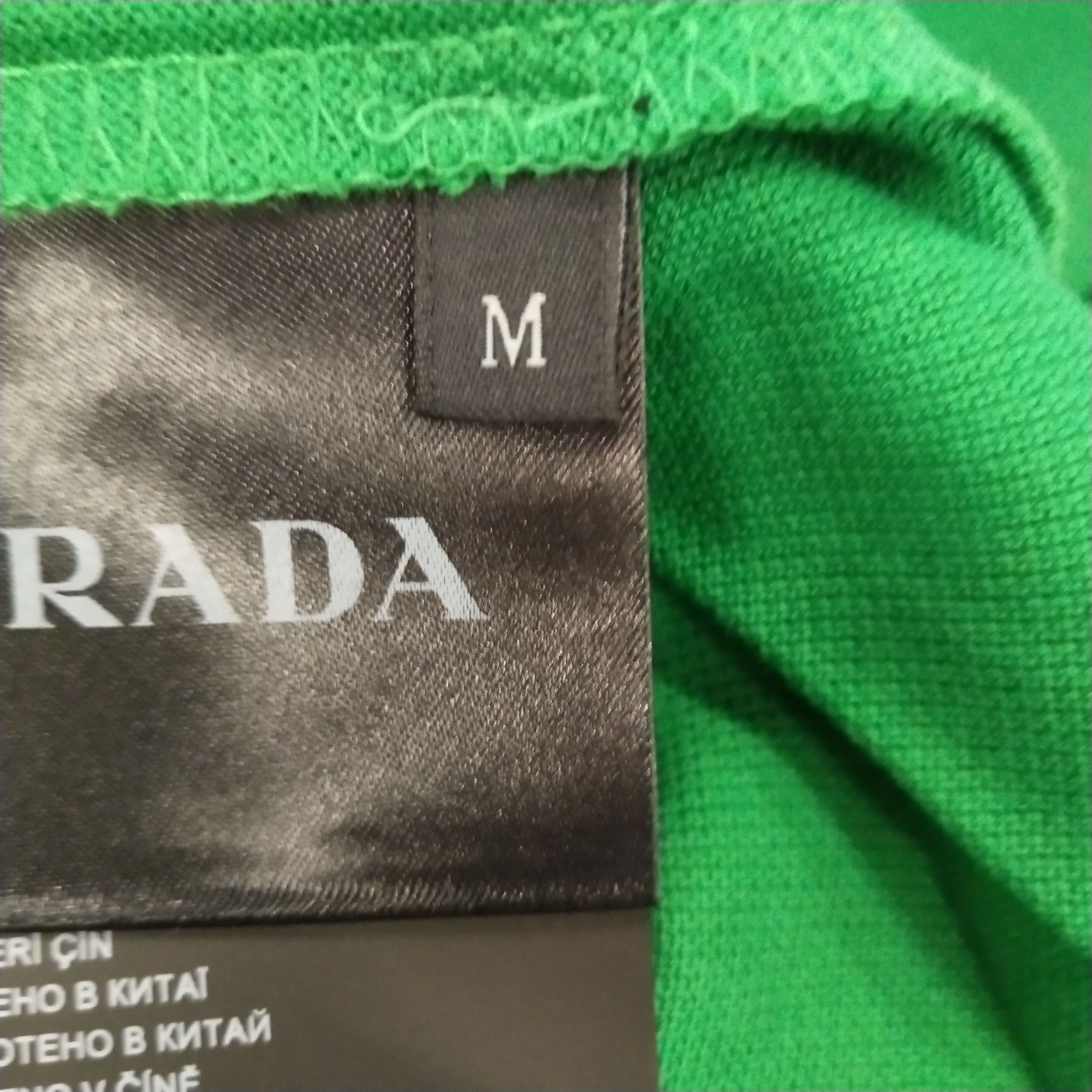 Prada Prada M Size Cotton Color Block Polo Shirt Size US M / EU 48-50 / 2 - 15 Thumbnail