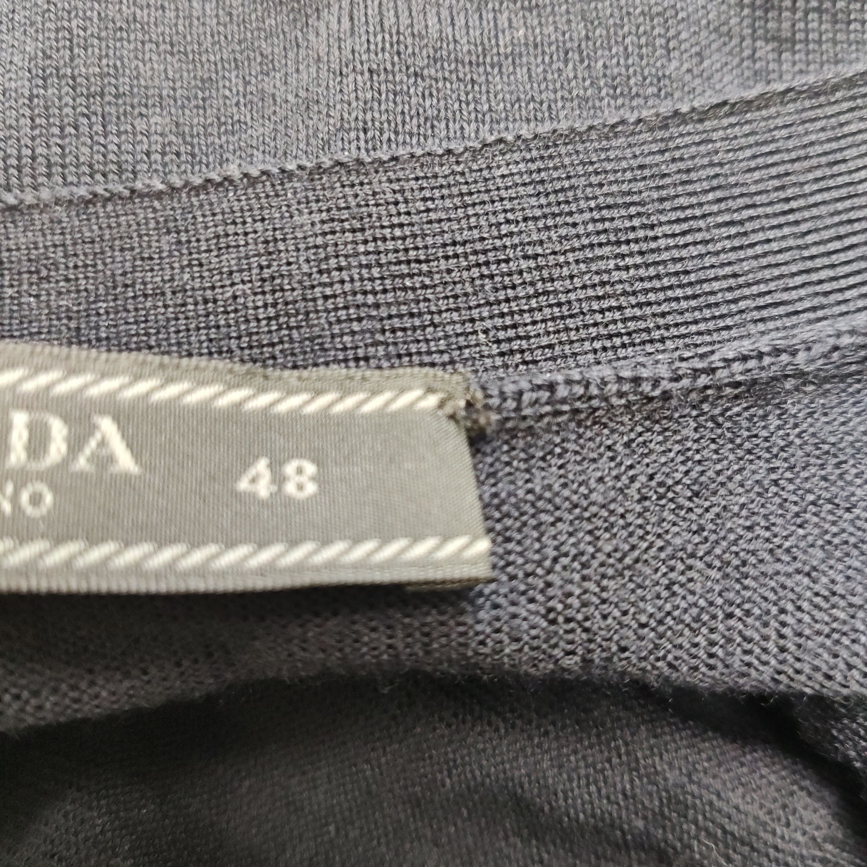 Prada Prada Wool V-Neck Single-Breasted Cardigan Size US M / EU 48-50 / 2 - 22 Thumbnail