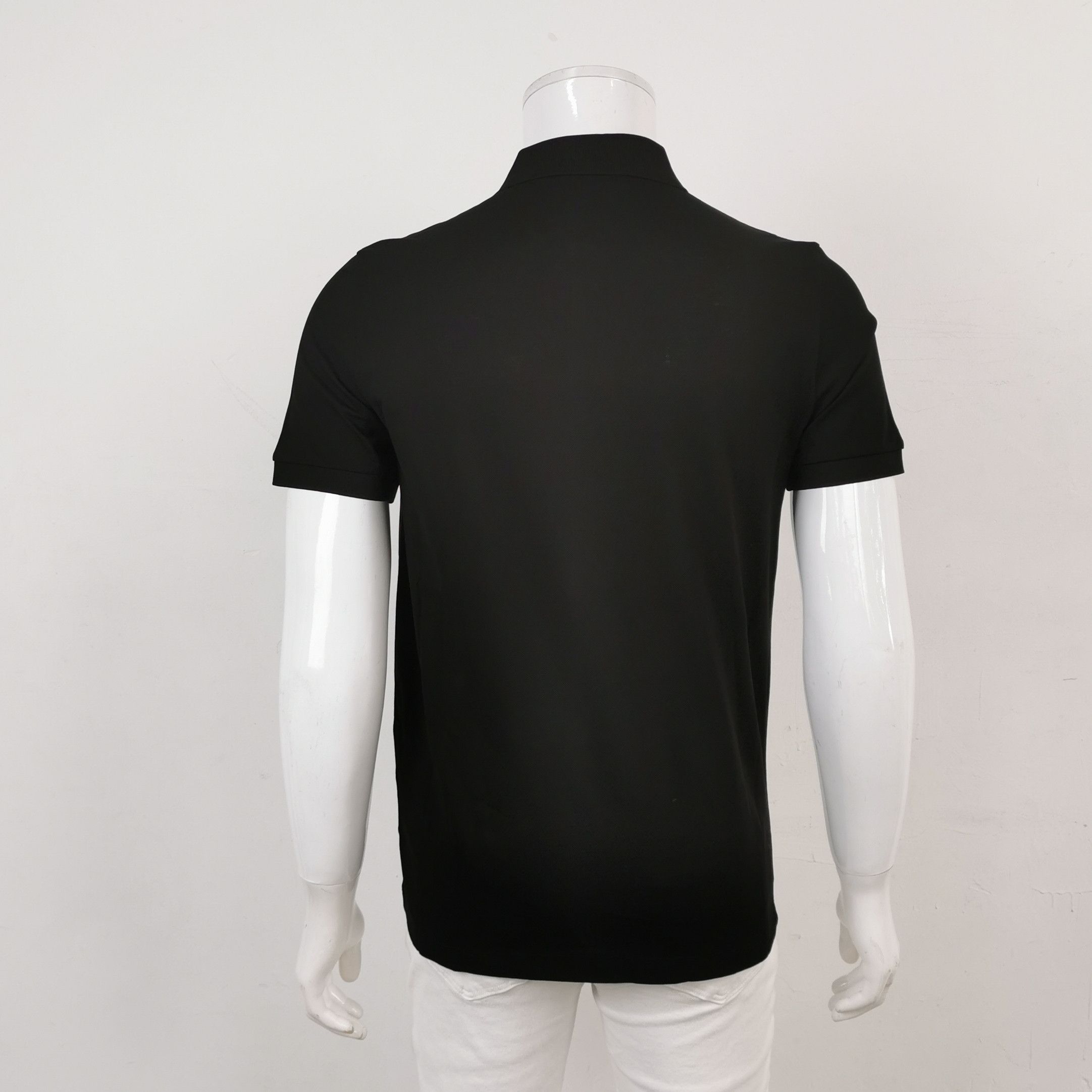 Prada Prada M Cotton Solid Collar Short-Sleeve T-Shirt Size US M / EU 48-50 / 2 - 18 Thumbnail