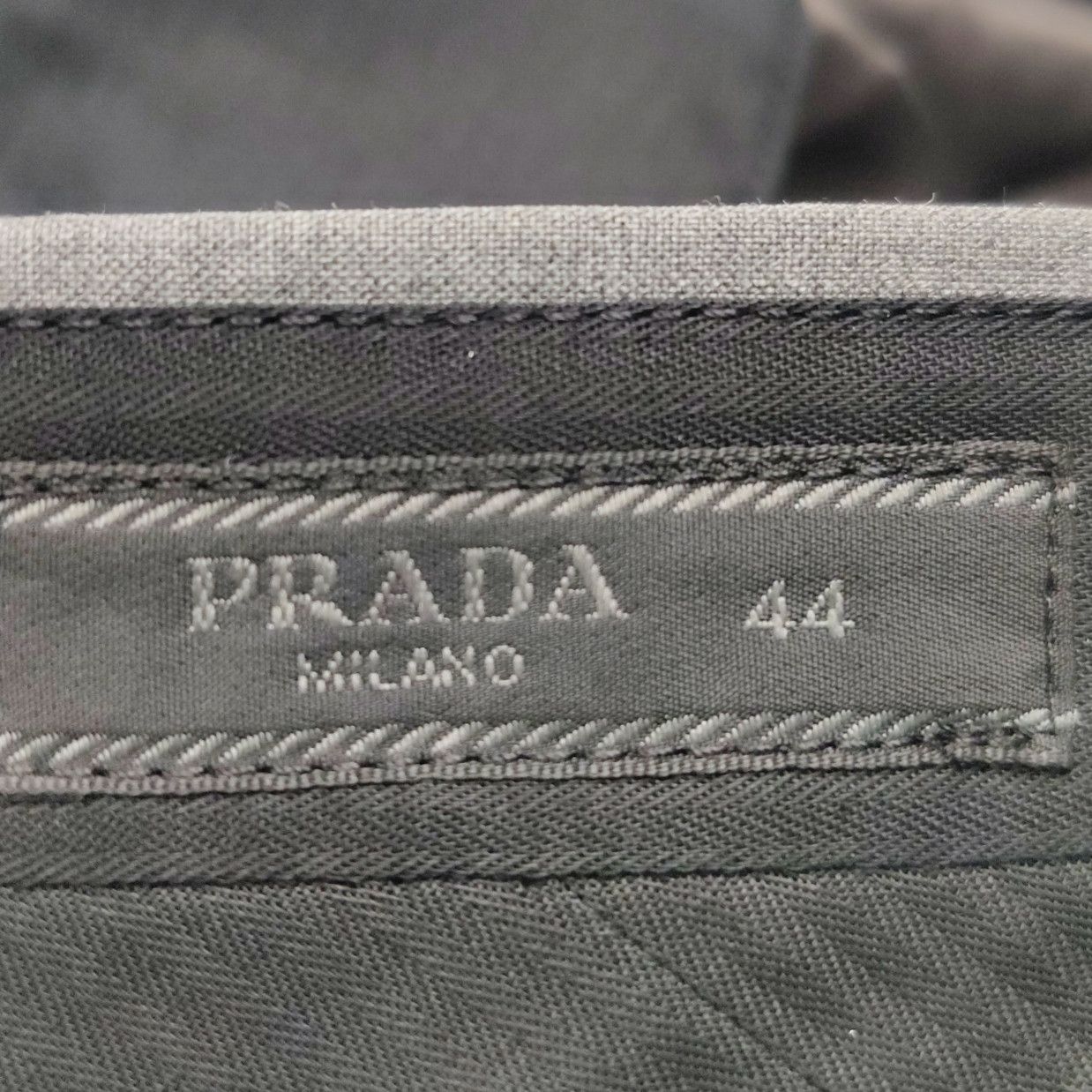 Prada Gray Slim-Fit Tailored Trousers M Size US 28 / EU 44 - 23 Thumbnail