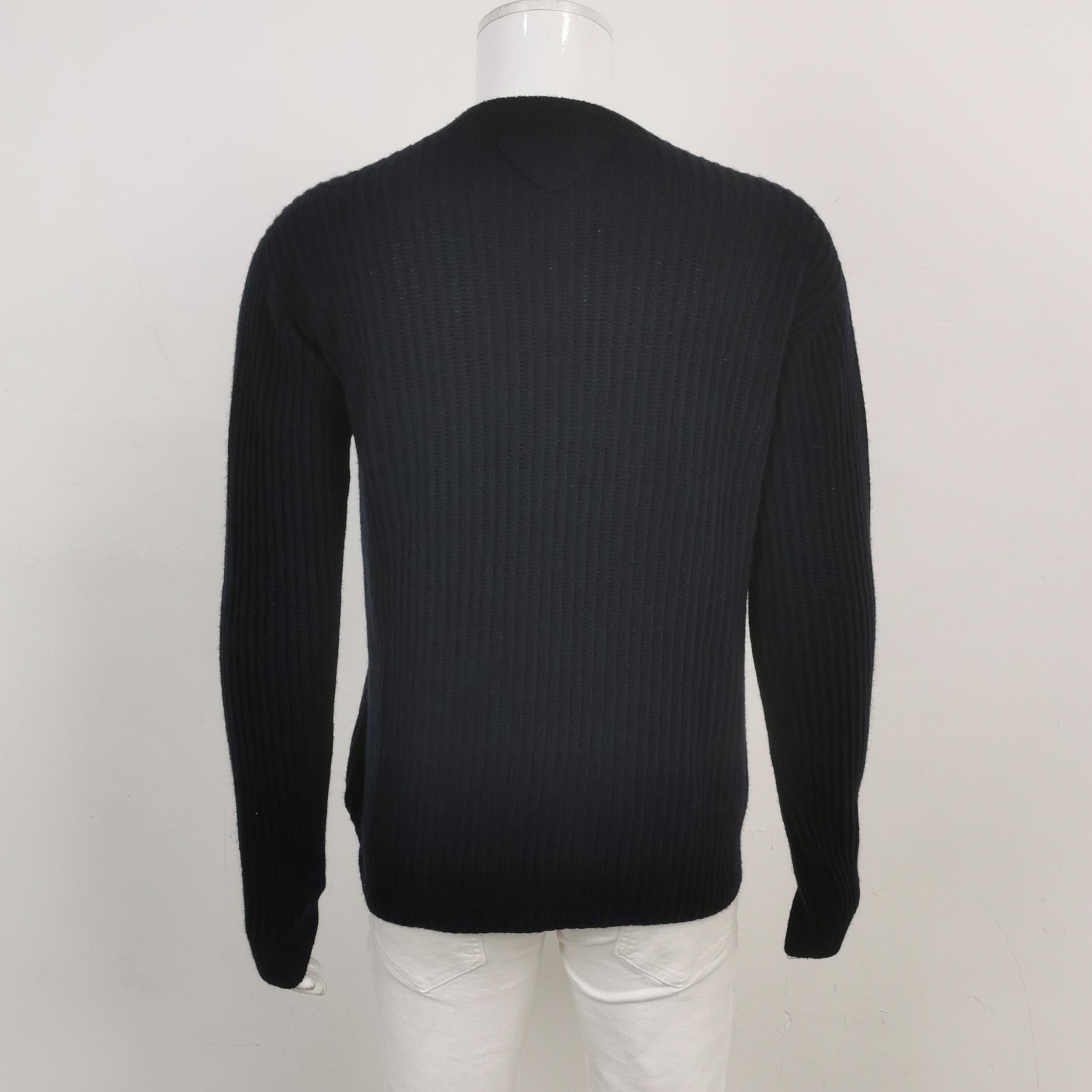 Prada Prada Wool Ribbed Lace-Up Sweater XS Size US S / EU 44-46 / 1 - 4 Thumbnail
