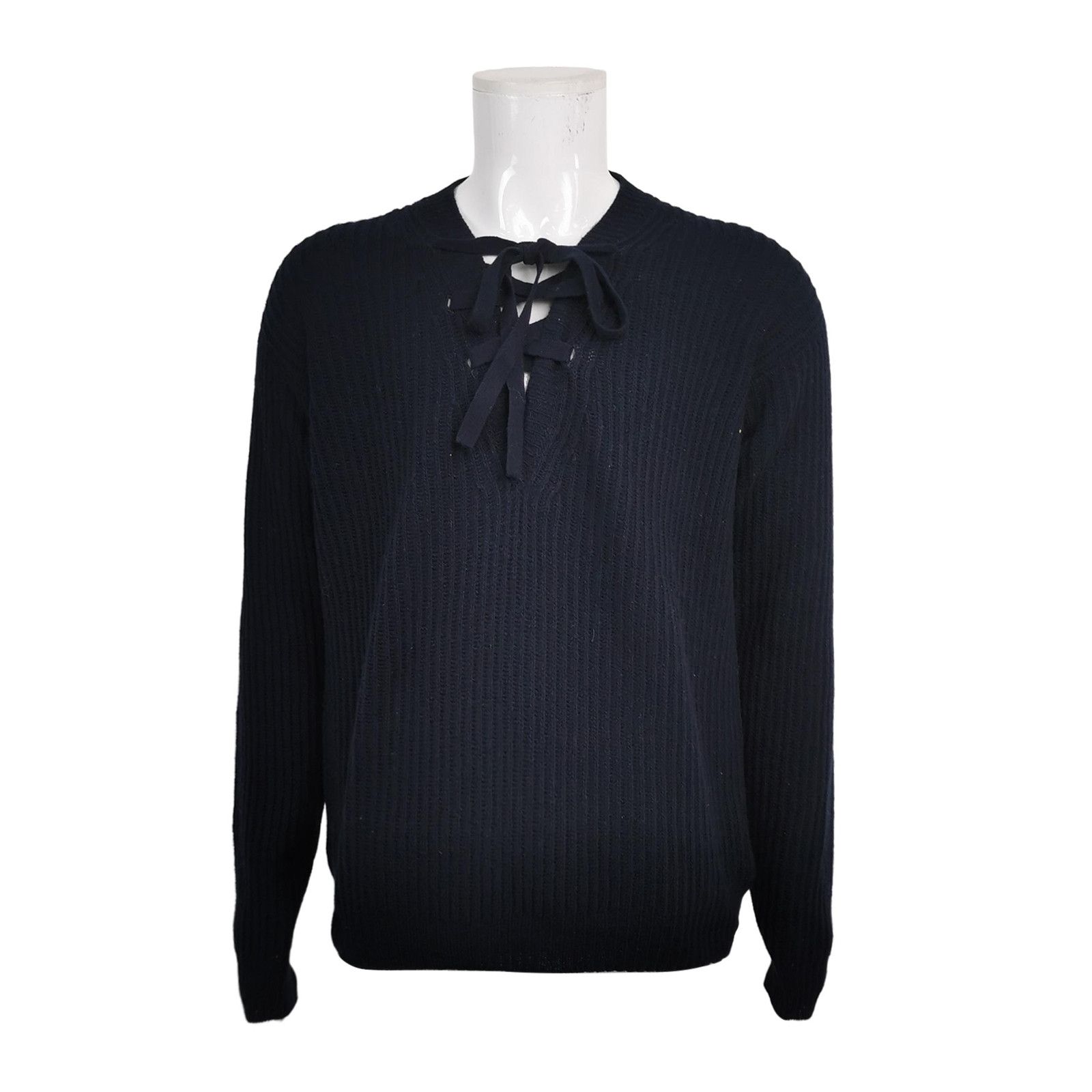 Prada Prada Wool Cashmere Long Sleeve Button Cardigan L Size US S / EU 44-46 / 1 - 17 Thumbnail
