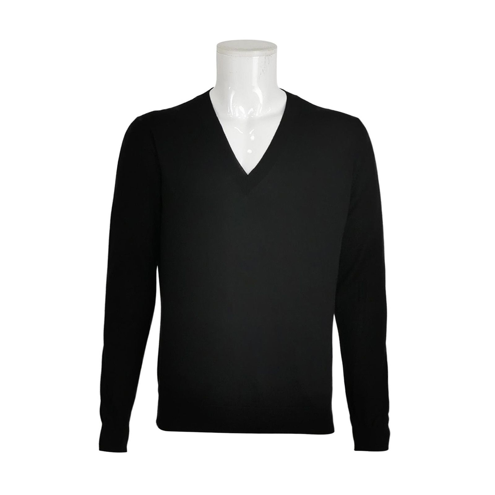 Prada Prada Wool V-Neck Long-Sleeve Sweater L Size US L / EU 52-54 / 3 - 15 Thumbnail