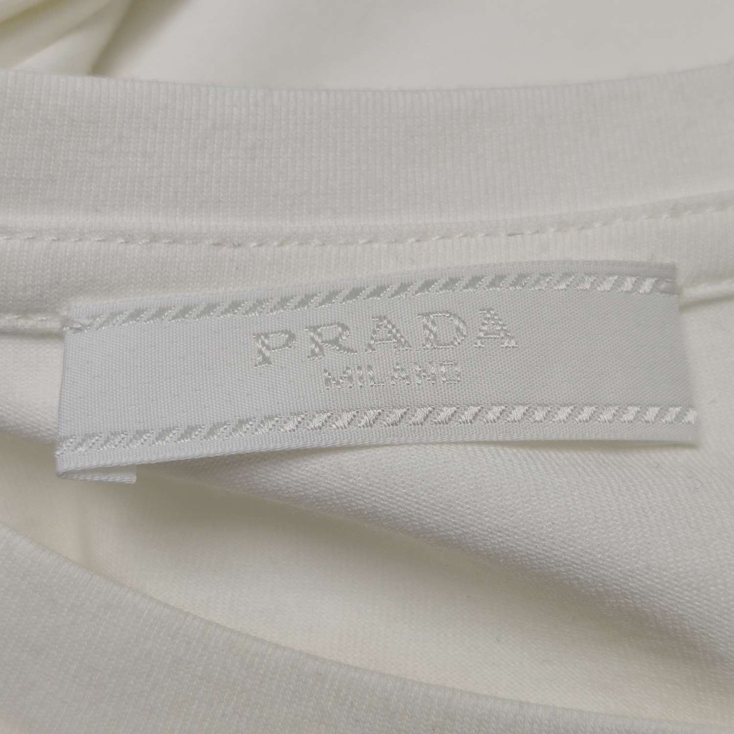 Prada Prada S Cotton Solid Collar Polo T-Shirt Size US S / EU 44-46 / 1 - 10 Thumbnail
