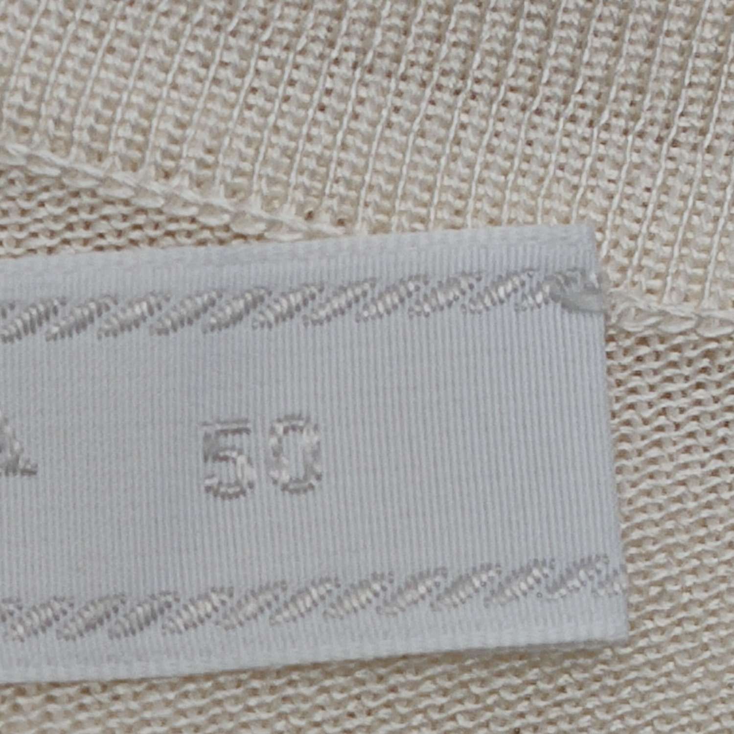 Prada Prada Beige Polo Shirt with Triangle Logo XL Size US L / EU 52-54 / 3 - 9 Thumbnail