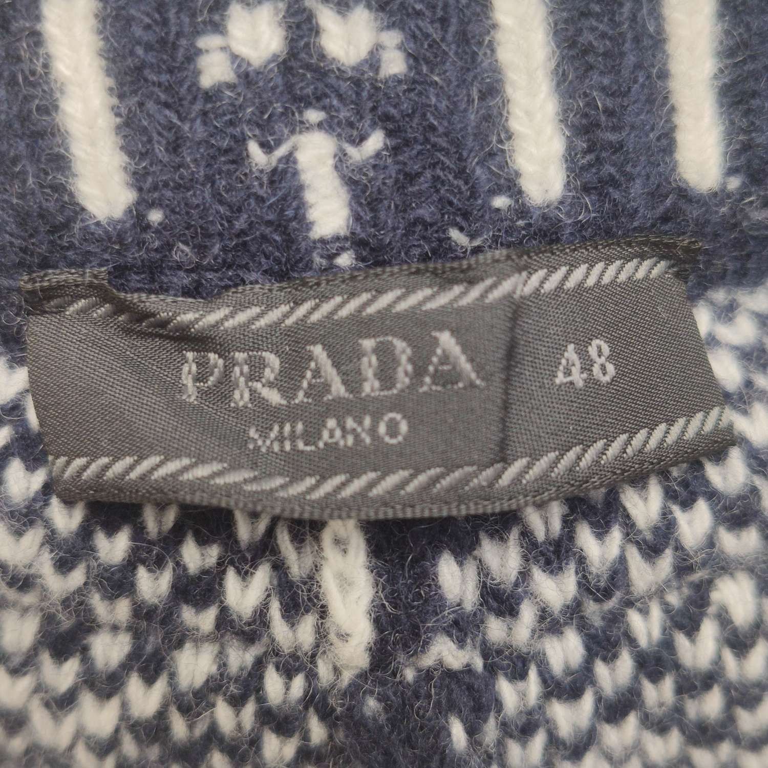 Prada Prada Wool-Cashmere Color Block Pants M Size US 27 - 12 Thumbnail