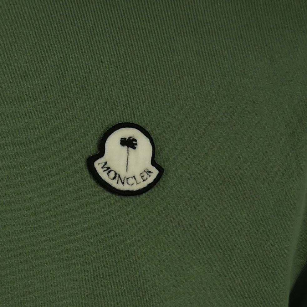 Moncler Moncler x Palm Angels Cotton Logo Crewneck T-Shirt S Size US S / EU 44-46 / 1 - 6 Thumbnail