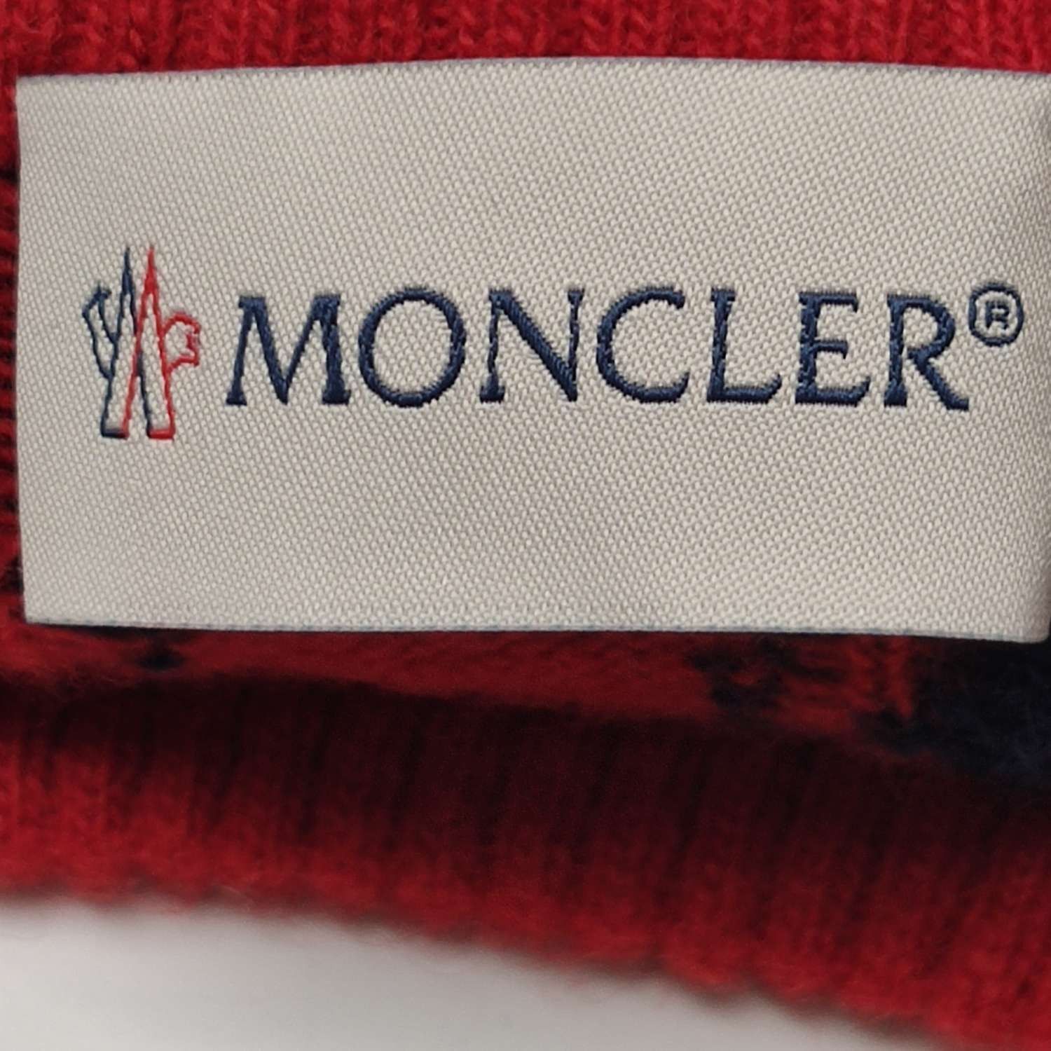 Moncler Moncler Wool Color-Block Long-Sleeve Sweater L Size US L / EU 52-54 / 3 - 7 Thumbnail
