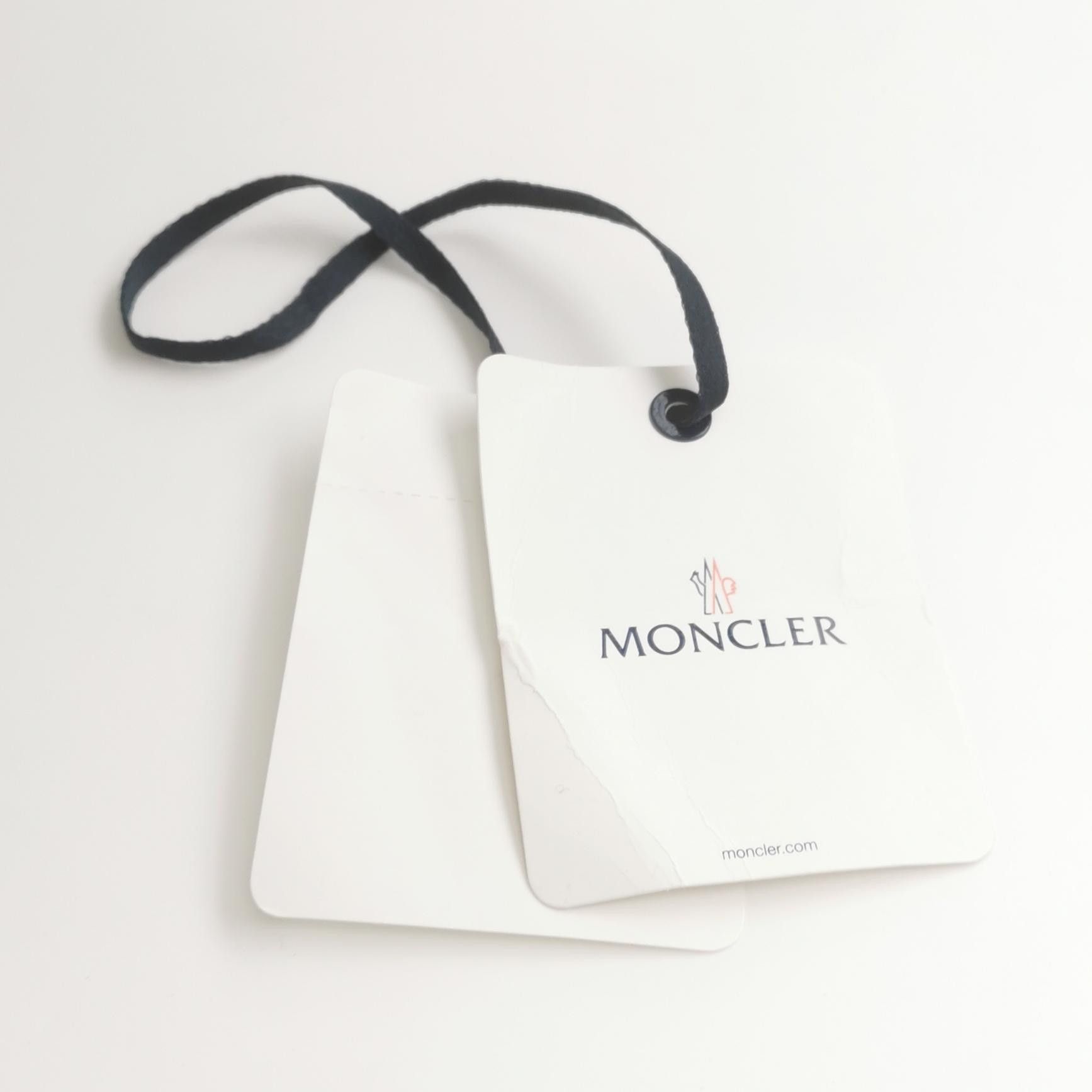 Moncler Moncler Cotton Contrast Stripe Collared T-Shirt S Size US S / EU 44-46 / 1 - 7 Thumbnail