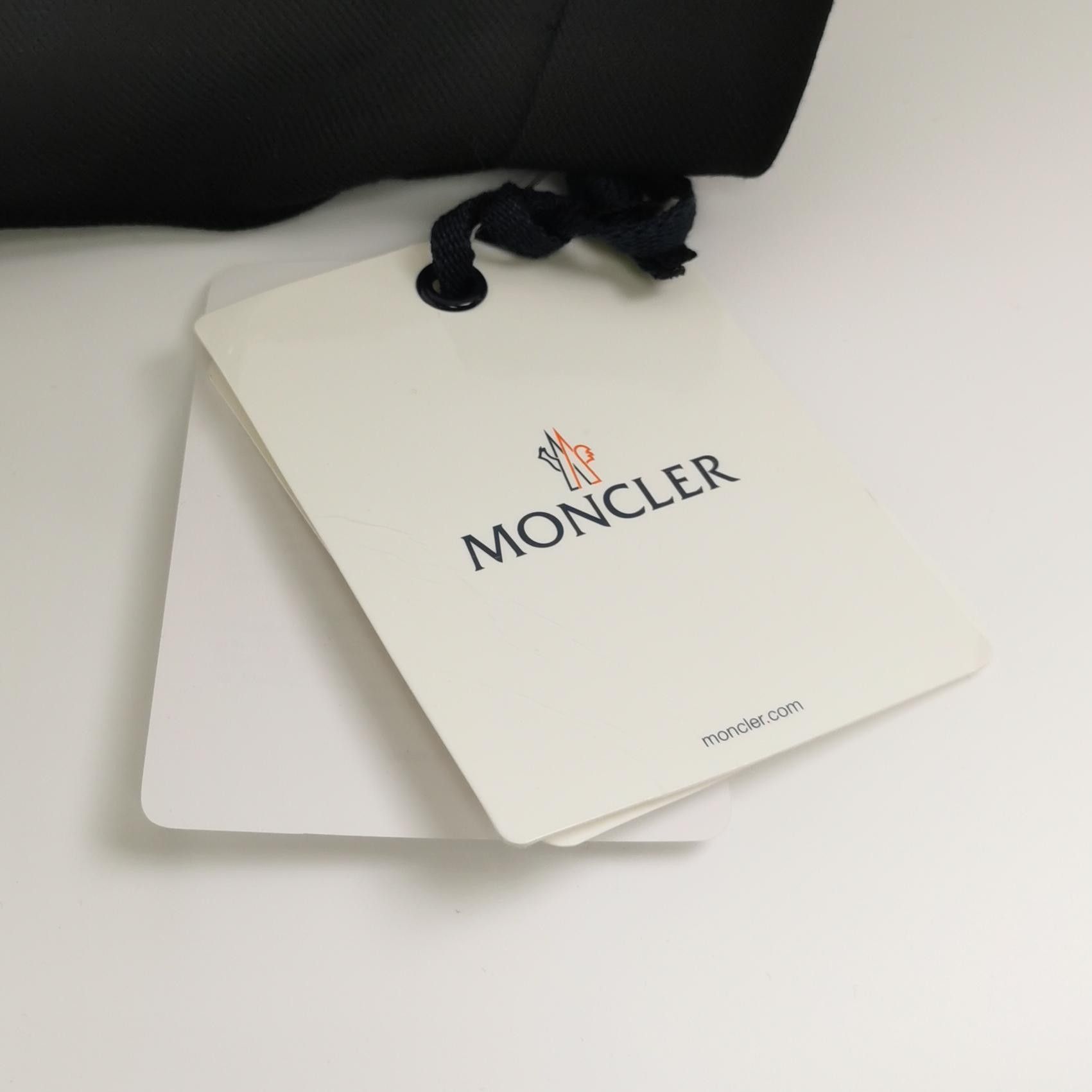 Moncler Moncler Black Contrast-Trim Pants Size L/50 Size US 34 / EU 50 - 9 Thumbnail