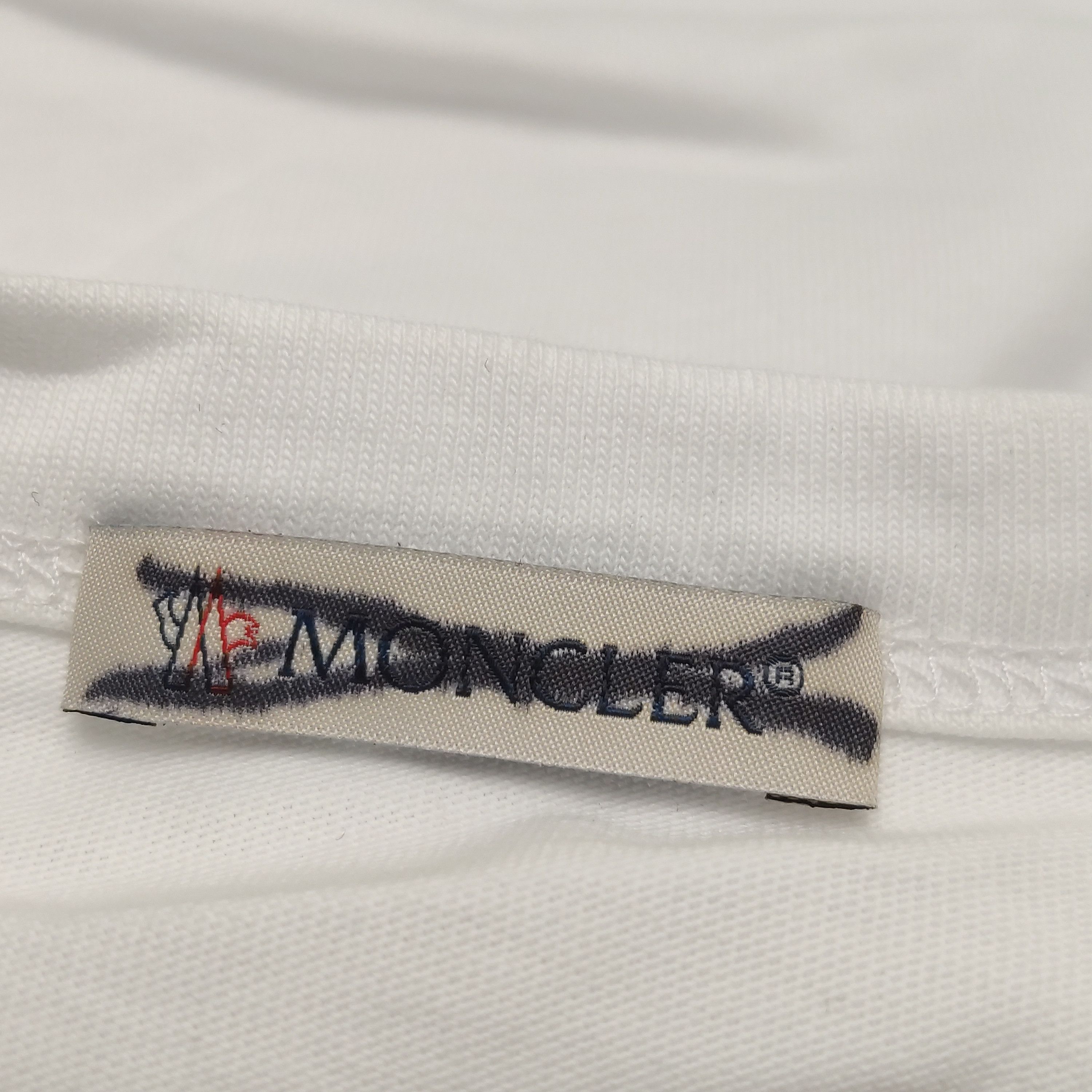 Moncler Moncler Cotton Color-Block Logo Crewneck T-Shirt XL Size US XL / EU 56 / 4 - 10 Thumbnail