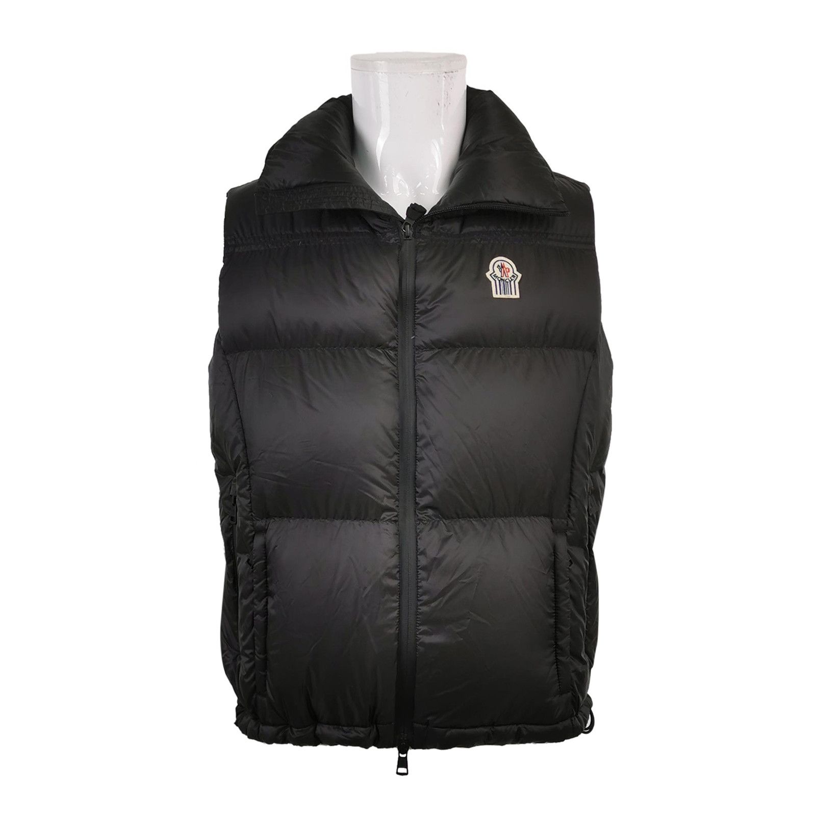 Moncler Moncler XS Logo Zip Down Vest Size US XS / EU 42 / 0 - 2 Thumbnail