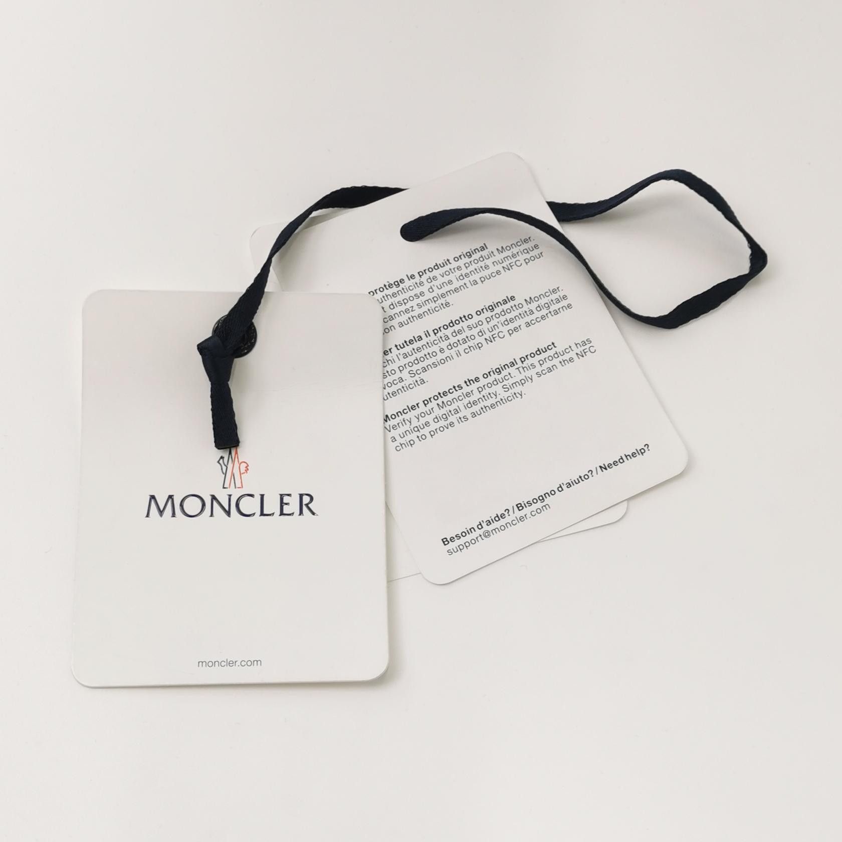 Moncler Moncler S Black Contrast Collar Logo Polo Size US S / EU 44-46 / 1 - 9 Thumbnail