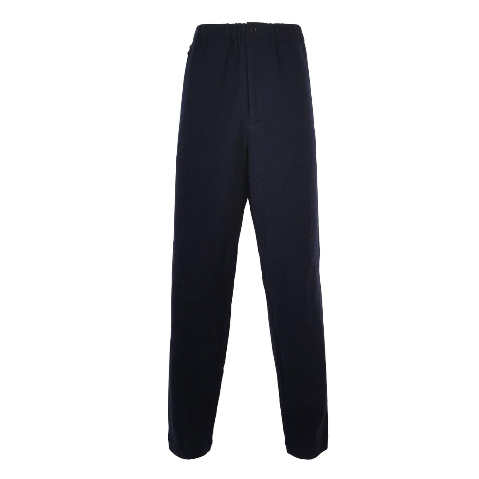 Kenzo Dark Blue Straight-Leg Cotton Pants XL Size US 34 / EU 50 - 2 Thumbnail