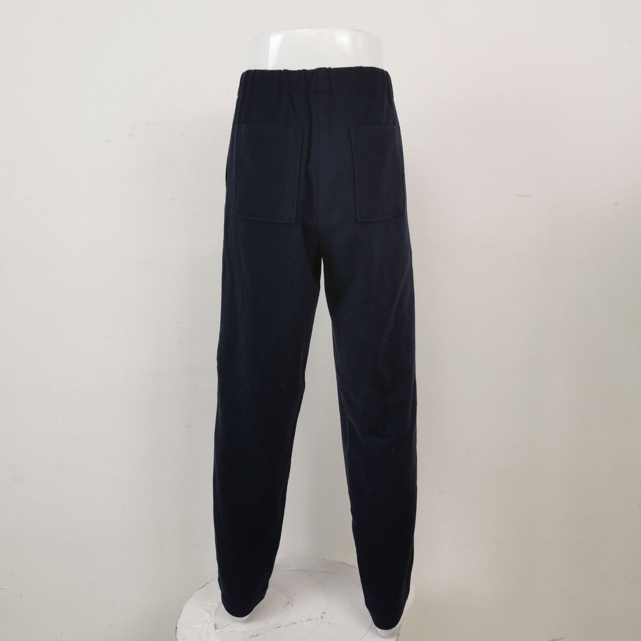 Kenzo Dark Blue Straight-Leg Cotton Pants XL Size US 34 / EU 50 - 3 Thumbnail