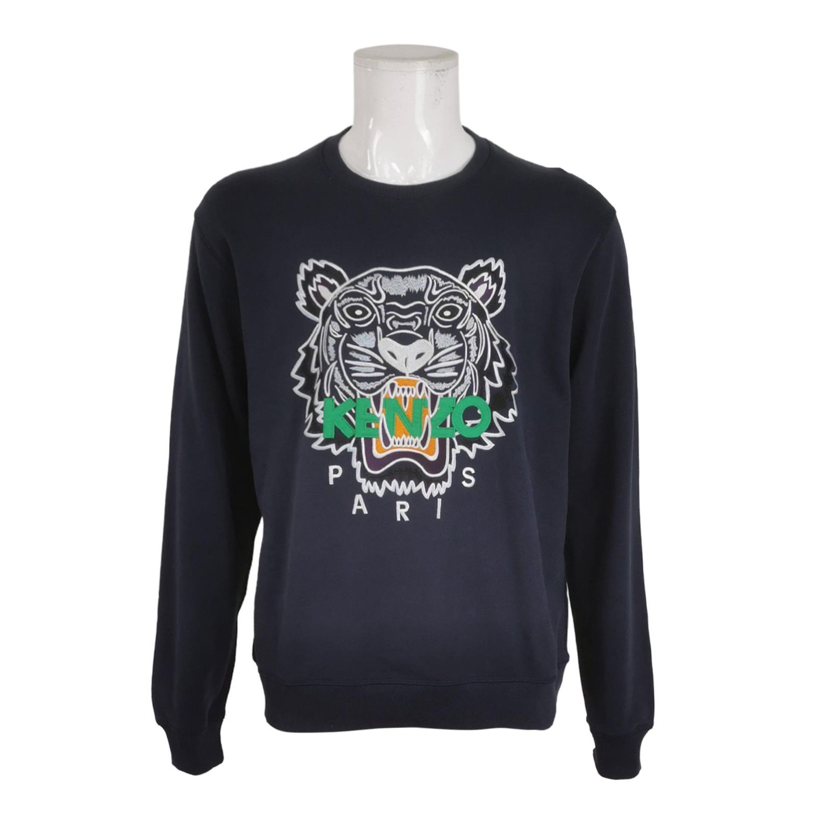 Kenzo Kenzo Tiger Logo Crewneck Sweatshirt XL Size US XL / EU 56 / 4 - 2 Thumbnail