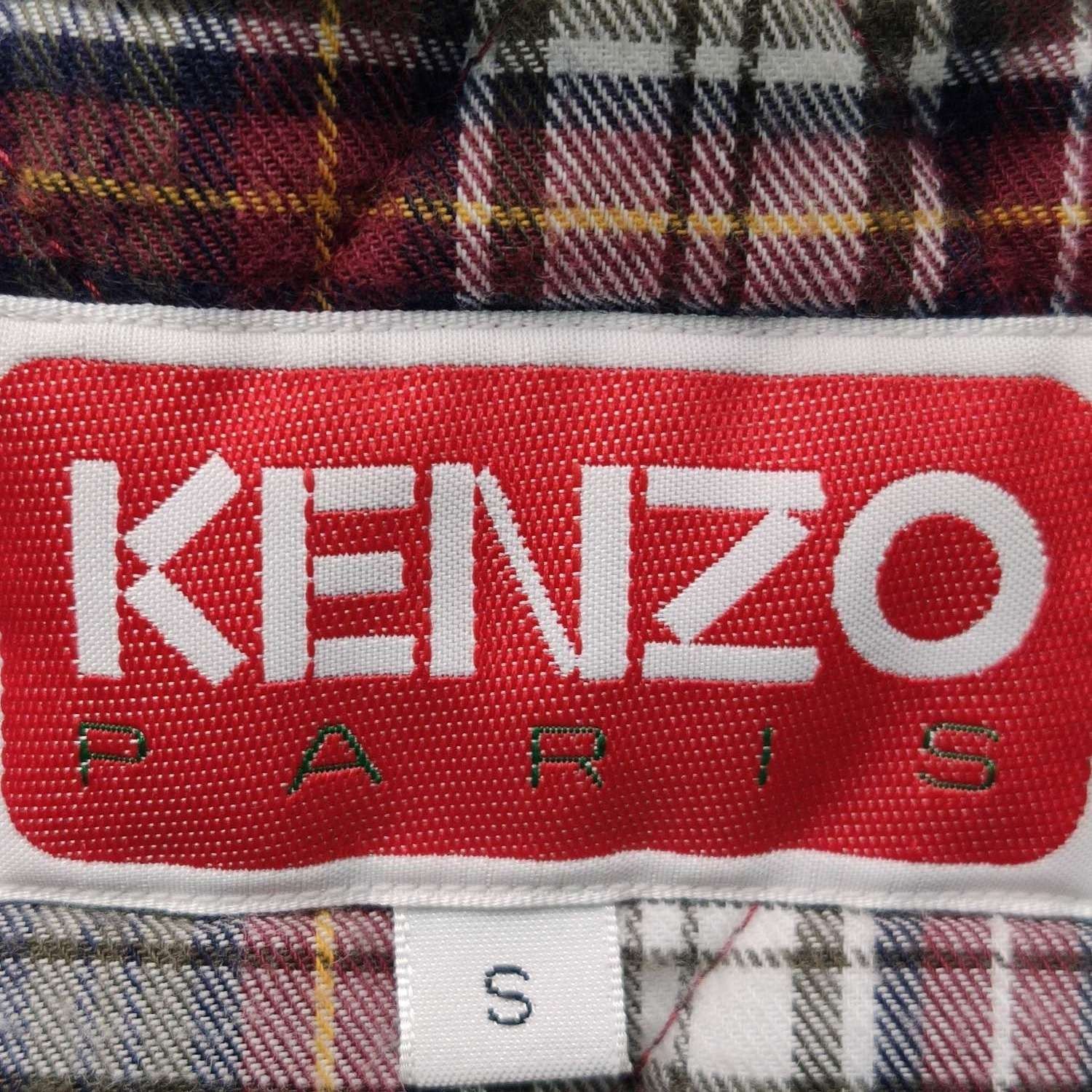 Kenzo Kenzo S Size Logo Hooded Cotton Coat Size US S / EU 44-46 / 1 - 12 Thumbnail