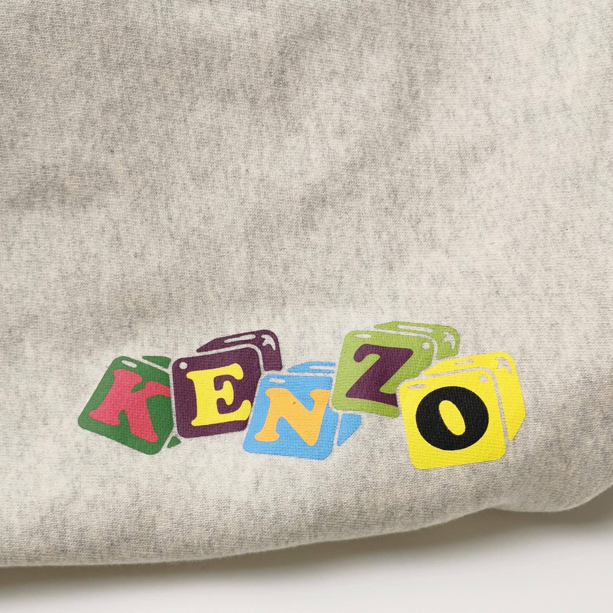 Kenzo Kenzo Cotton Logo Crewneck Sweatshirt L Size US L / EU 52-54 / 3 - 5 Thumbnail
