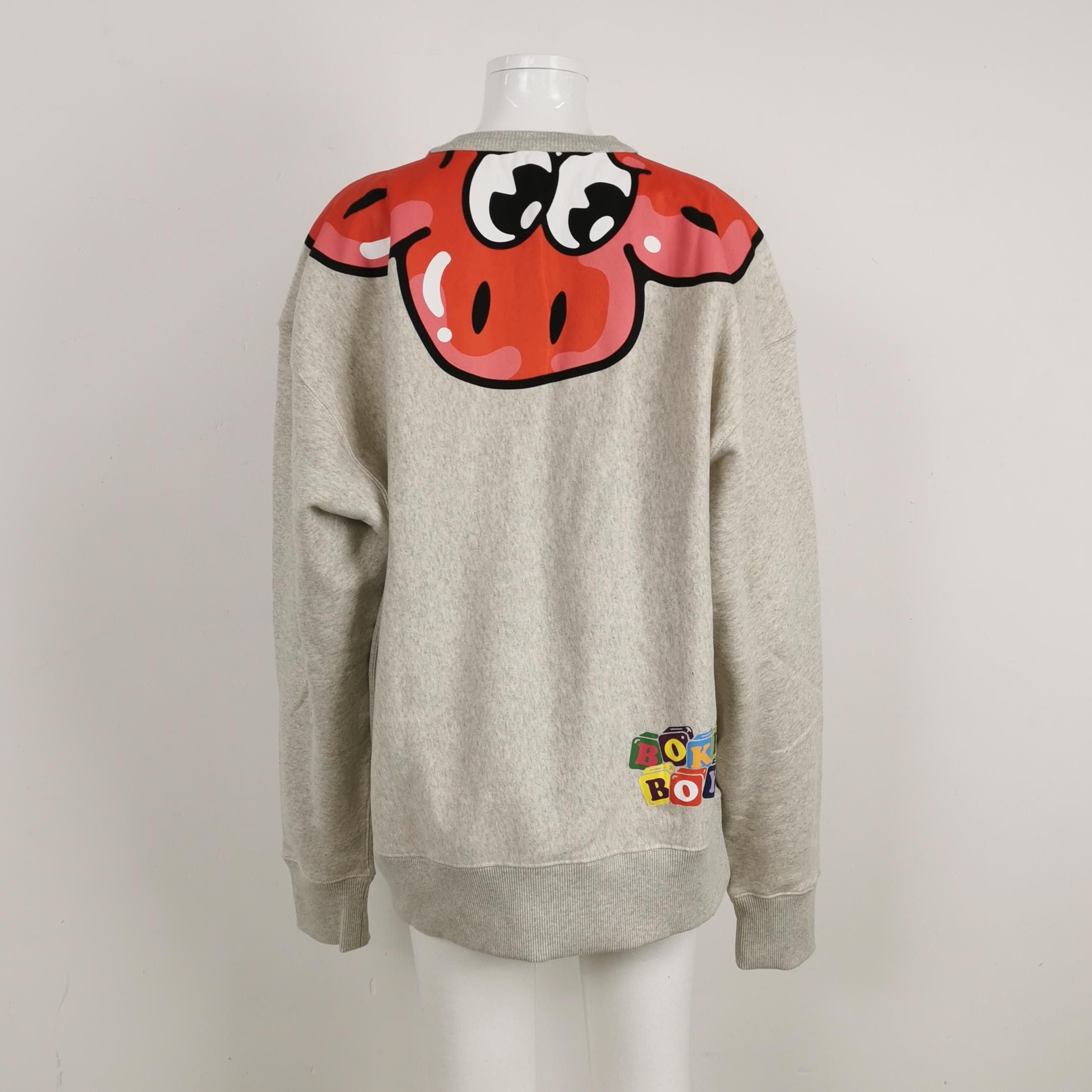 Kenzo Kenzo Cotton Logo Crewneck Sweatshirt L Size US L / EU 52-54 / 3 - 4 Thumbnail