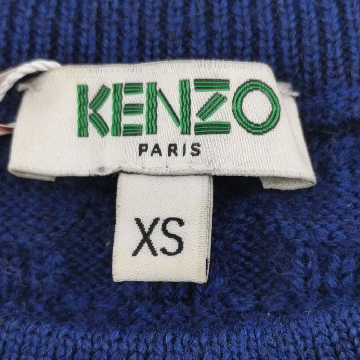 Kenzo Kenzo XS Wool Tiger Logo Round Neck Sweater Size US XS / EU 42 / 0 - 7 Thumbnail
