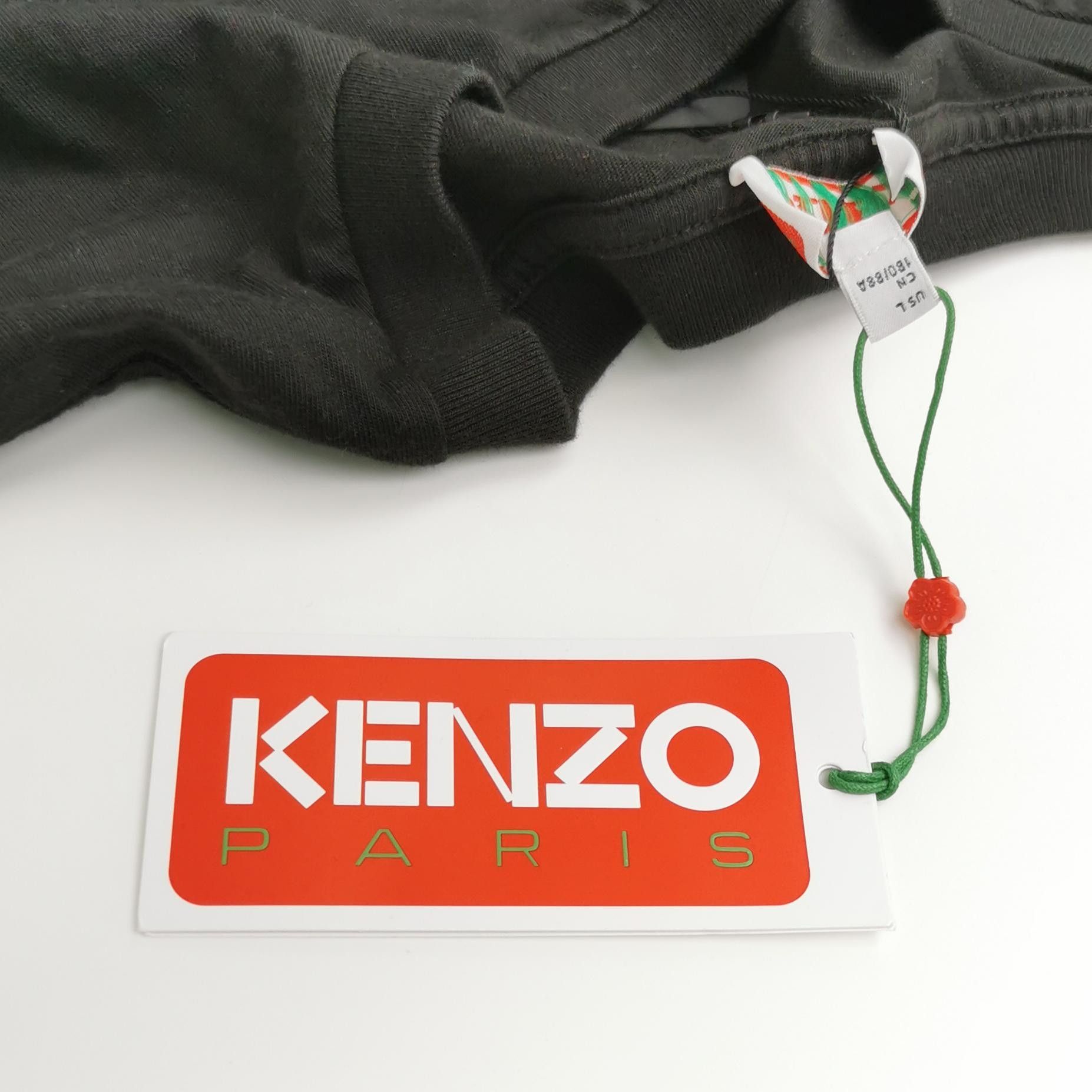 Kenzo Kenzo S Size Cotton Tiger Graphic T-Shirt Size US L / EU 52-54 / 3 - 7 Thumbnail