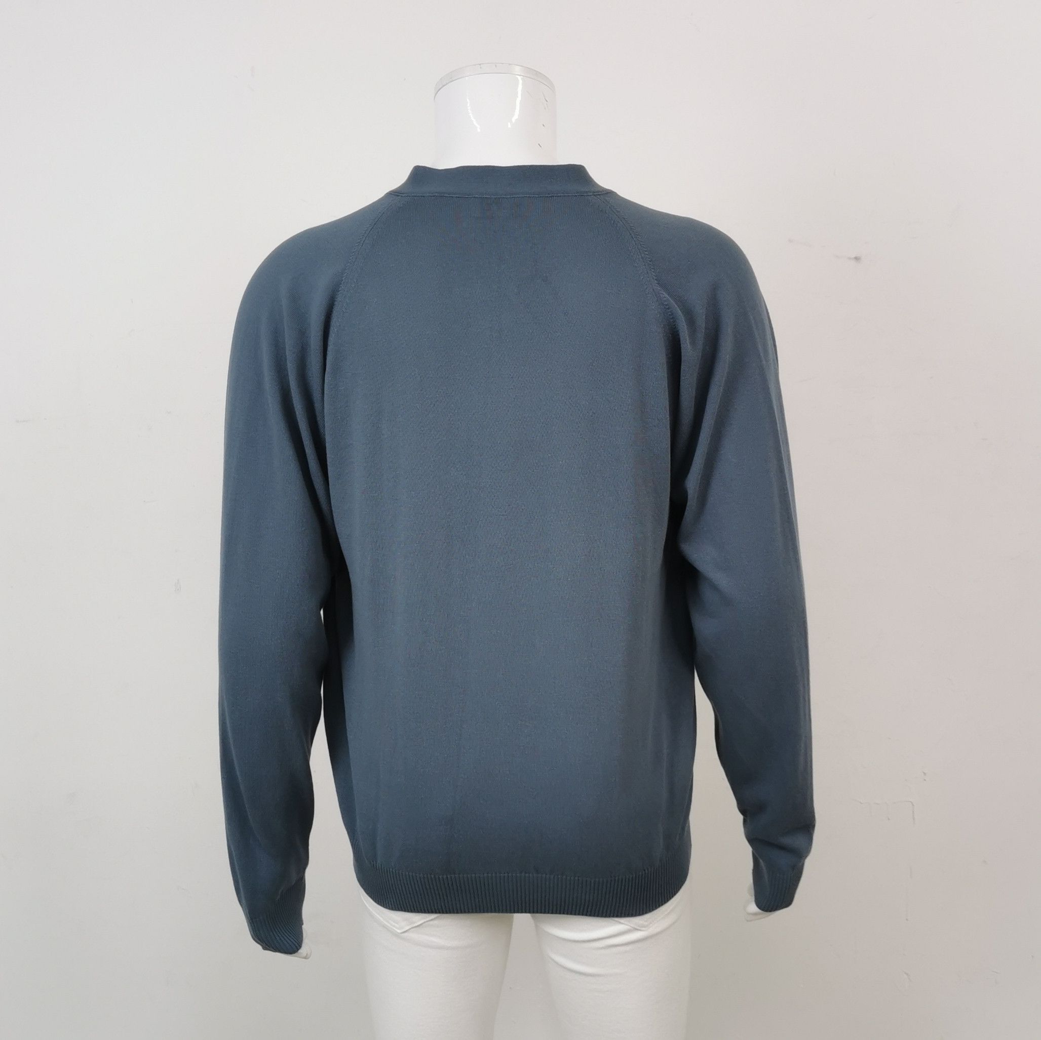Kenzo Kenzo M Wool-Cotton V-Neck Single-Breasted Cardigan Size US M / EU 48-50 / 2 - 4 Thumbnail
