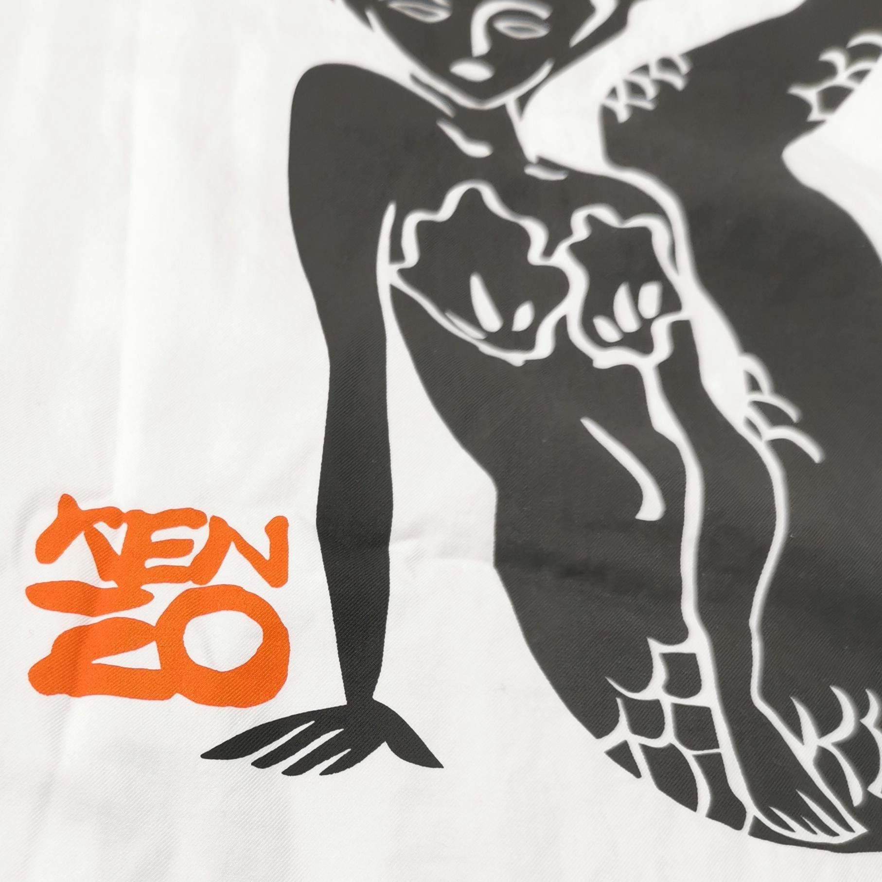 Kenzo Kenzo XS Cotton Colorblock Collar Shirt Size US XS / EU 42 / 0 - 6 Thumbnail