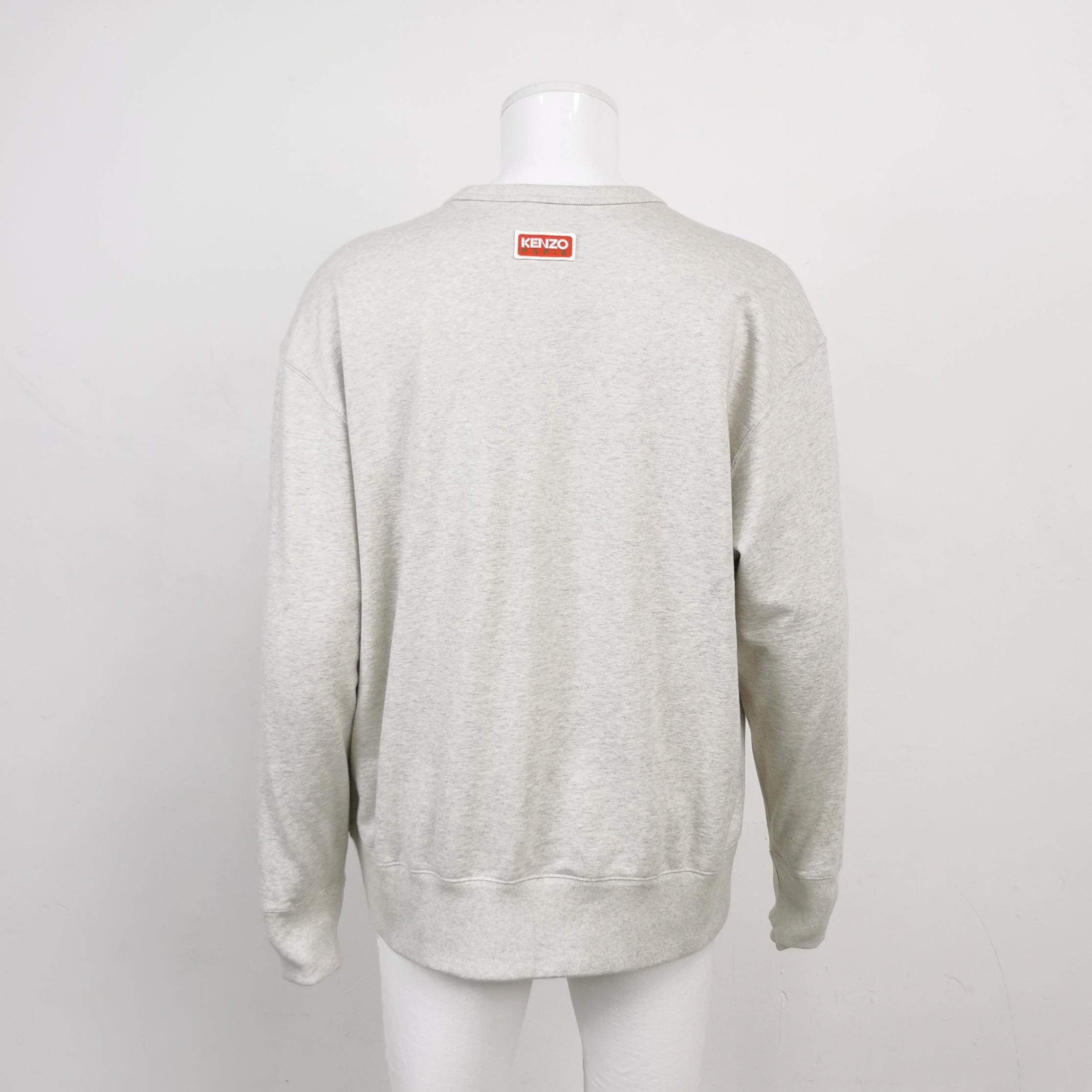 Kenzo Kenzo Paris Tiger Logo Cotton Sweatshirt M Size US M / EU 48-50 / 2 - 4 Thumbnail