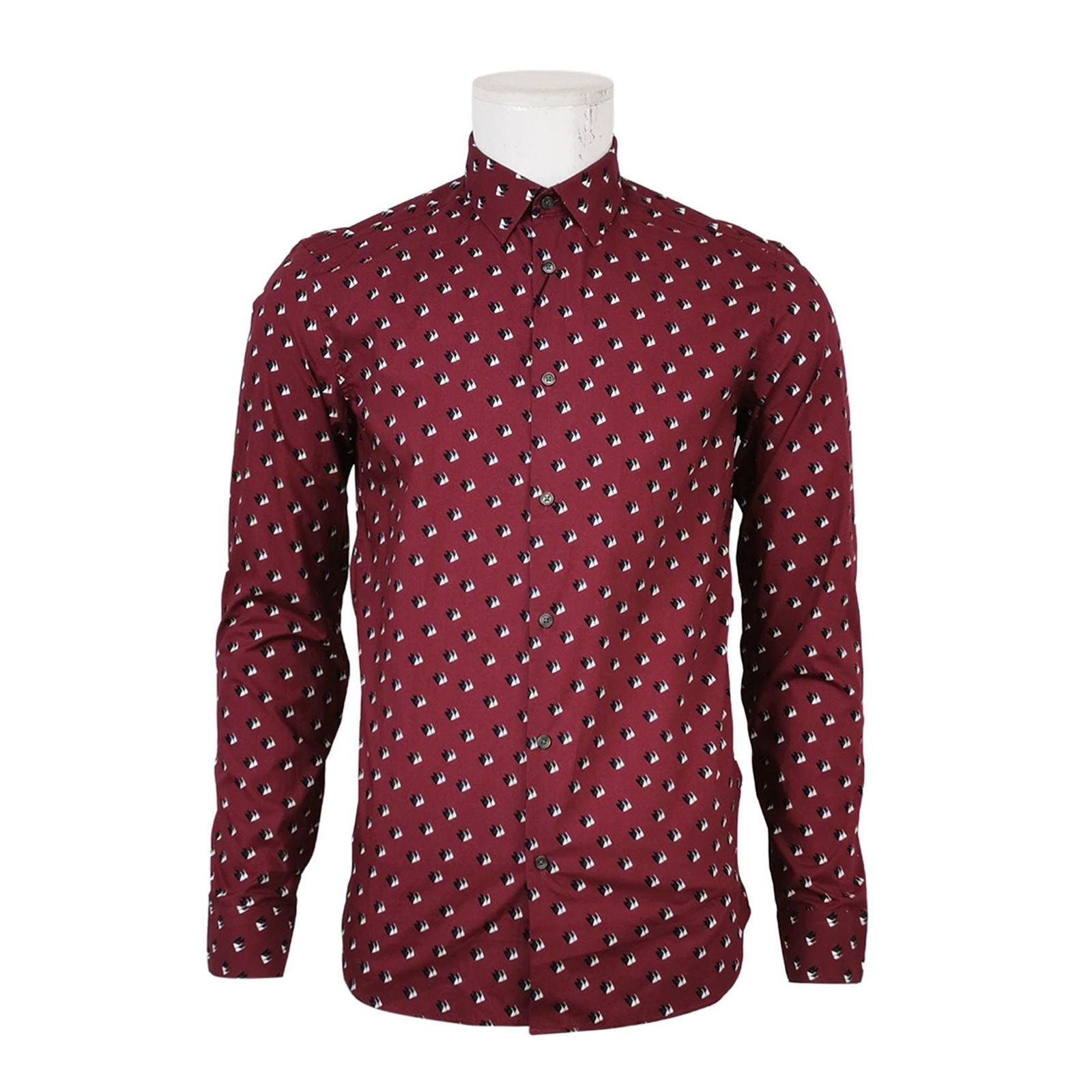 Kenzo Kenzo Cotton Button-Down Collar Shirt M Size US M / EU 48-50 / 2 - 2 Thumbnail